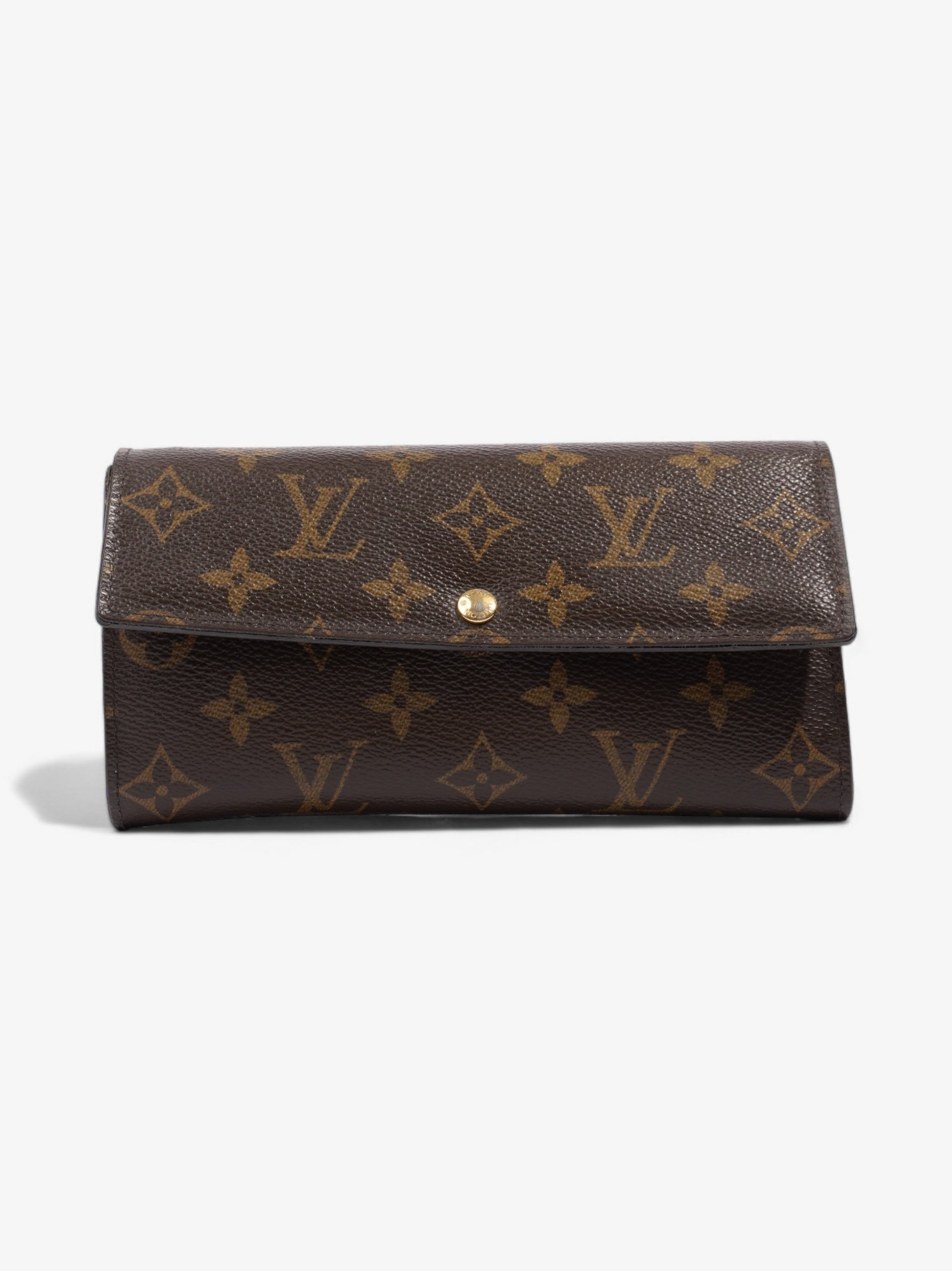 Louis Vuitton Sarah Coated Monogram Canvas Coated Canvas Wallet Case 16