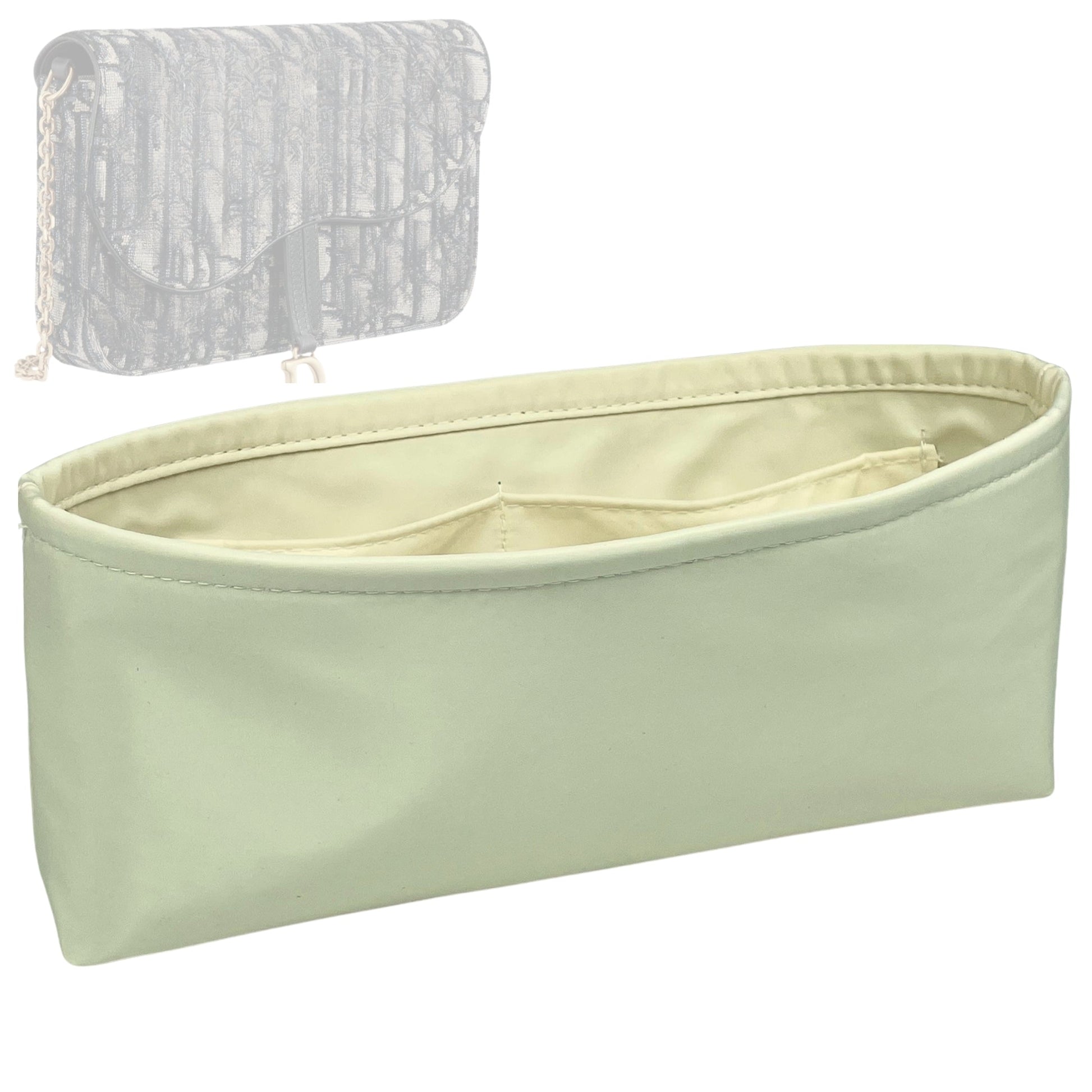 Dior Handbag Organizer for Saddle Pouch with , Bag Nylon Small Chain