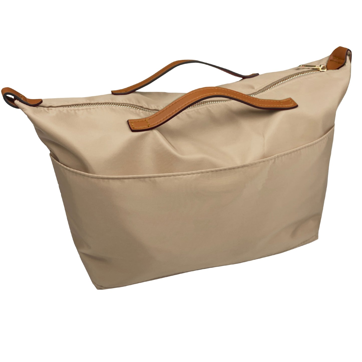 Prada Handbag Organizer for Double Bag , Bag Insert Nylon Large Zip