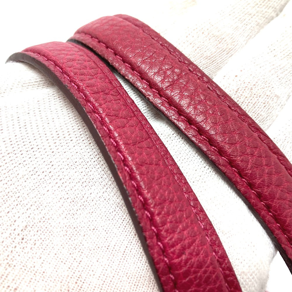 Louis Vuitton M93817 mahina Thiells PM Monogram Leather Red Handbag