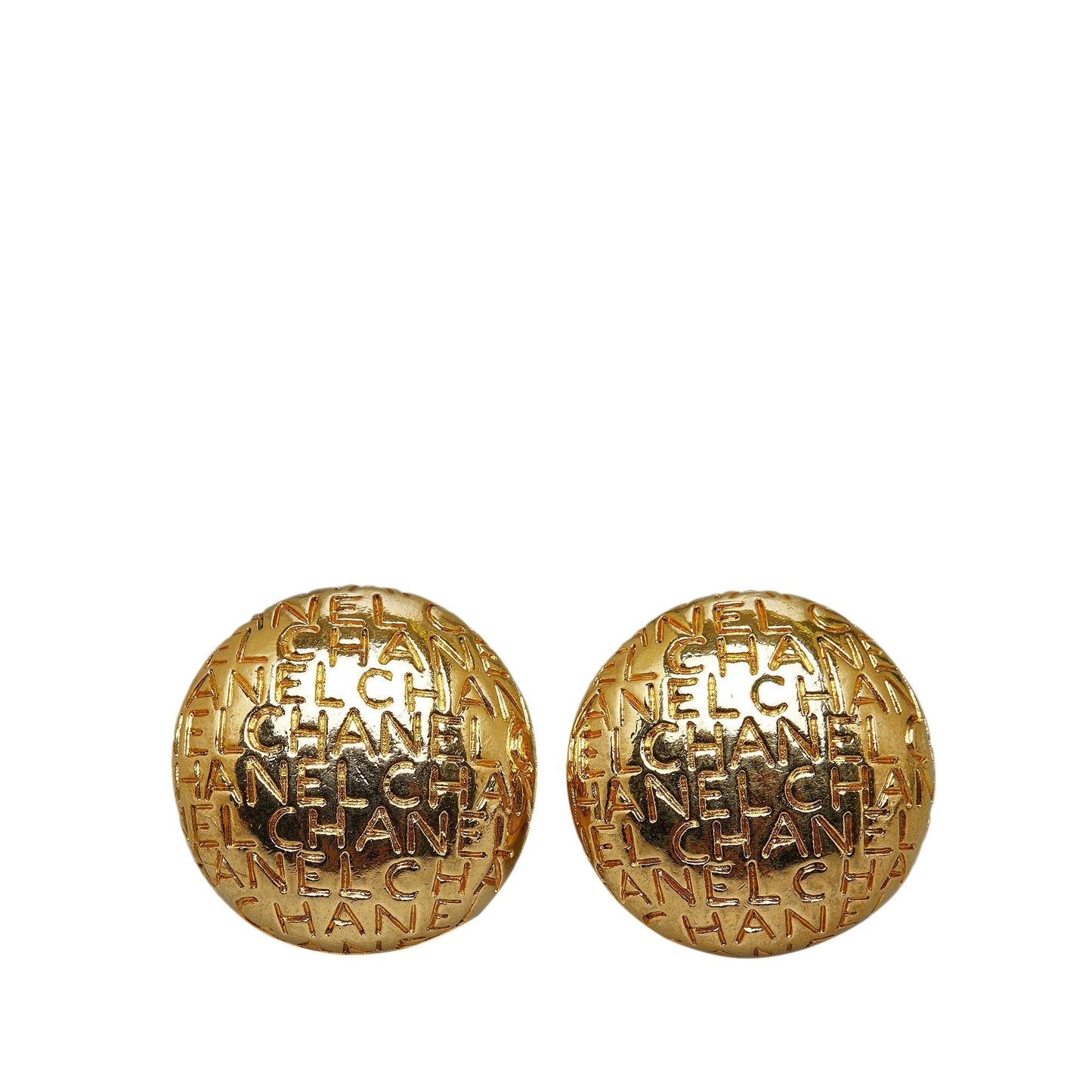 CHANEL CC Clip On Earrings Costume Earrings
