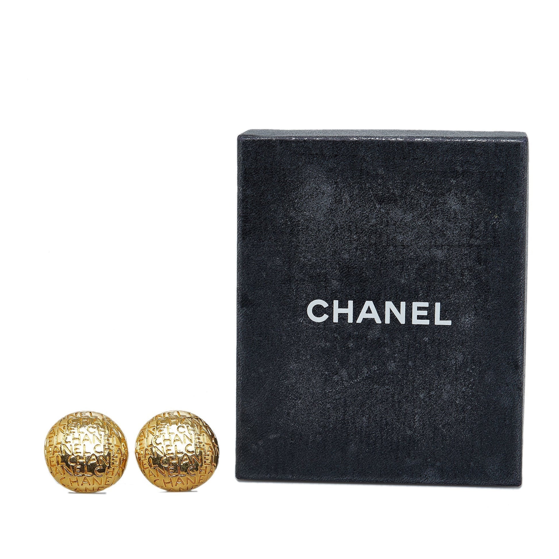 CHANEL CC Clip On Earrings Costume Earrings