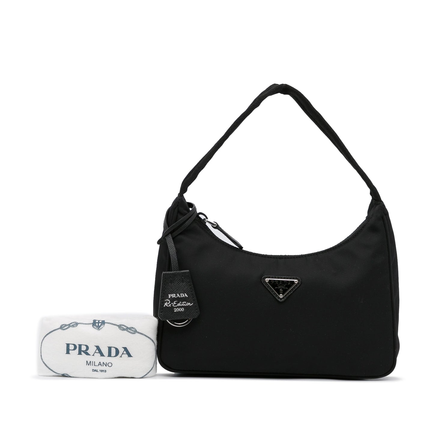 Prada Re Edition Luxury Handbag Nylon Black Mini Travel Bag