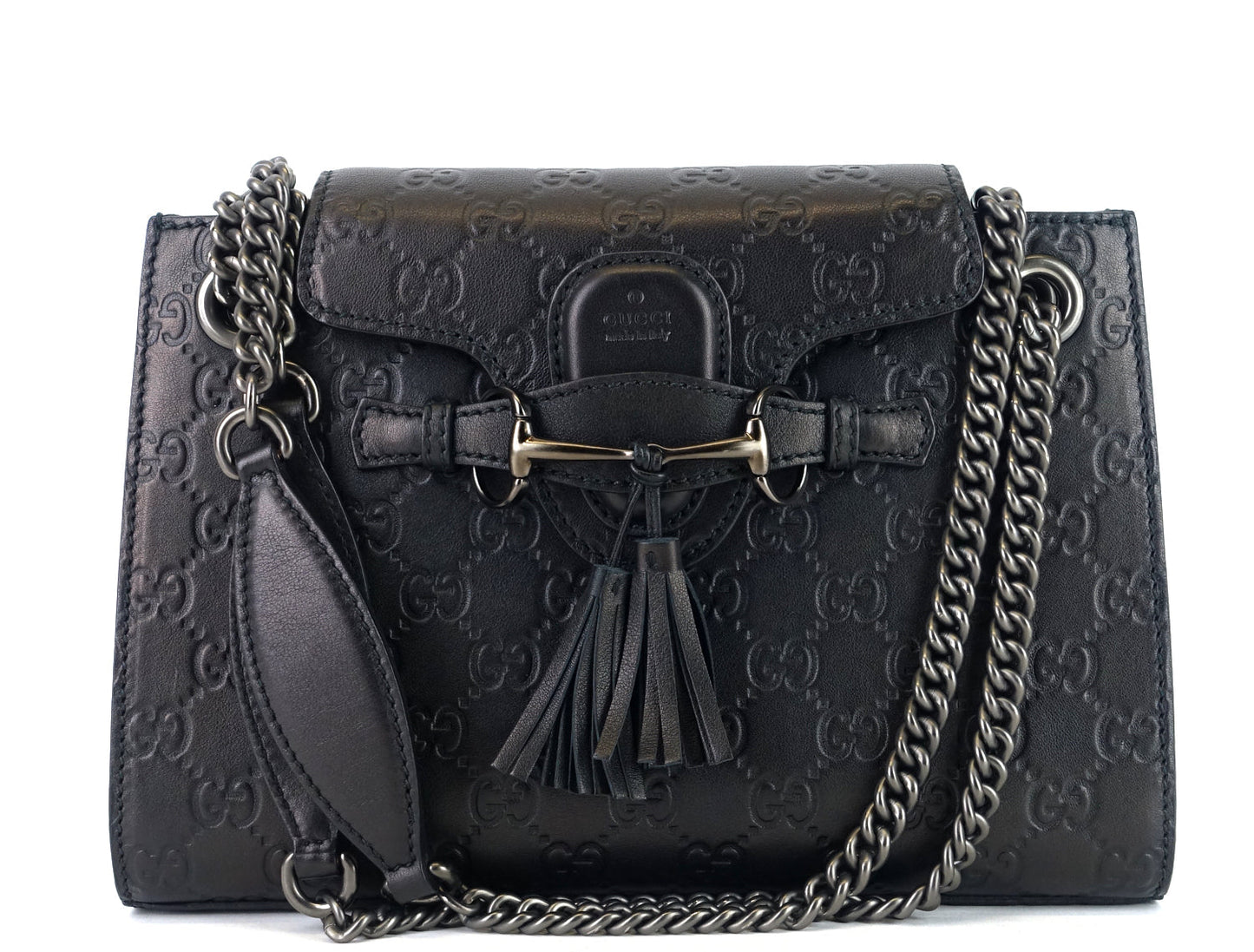 Gucci Emily ssima Bag Leather Small Shoulder Bag