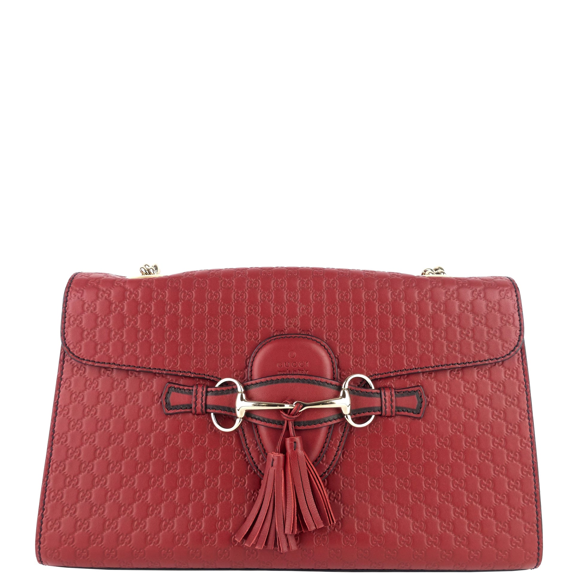 Gucci Emily ssima Bag Leather Medium Shoulder Bag