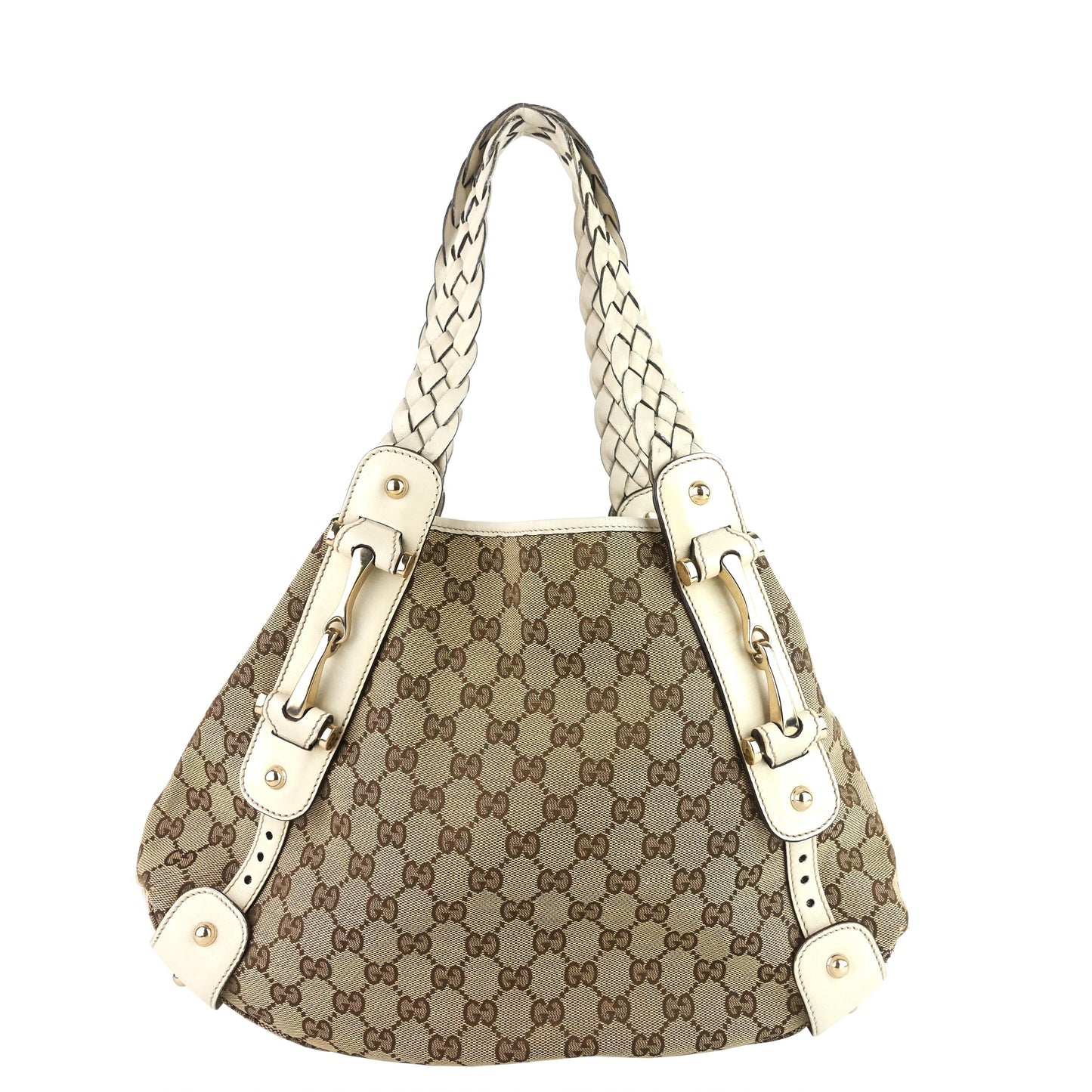 Gucci Pelham Hobo Bag Canvas Monogram Travel Bag