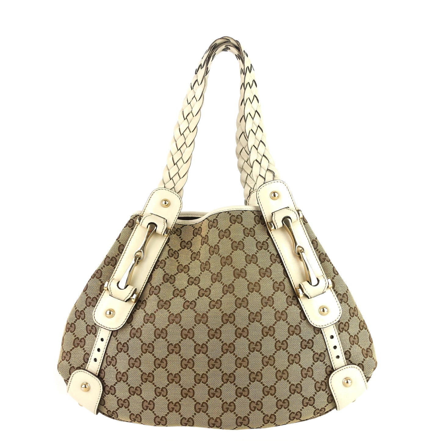 Gucci Pelham Hobo Bag Canvas Monogram Travel Bag