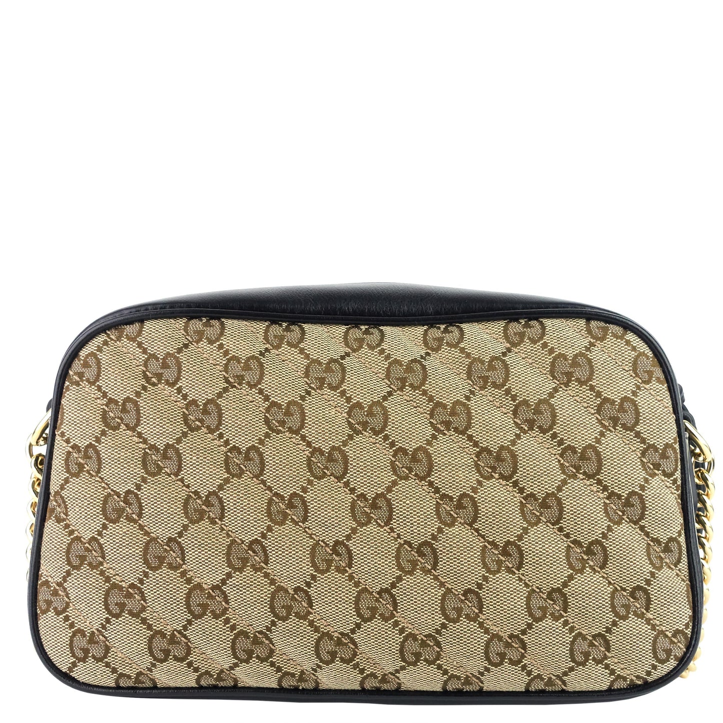 Gucci Marmont Chain Shoulder Bag Canvas Monogram Crossbody Bag