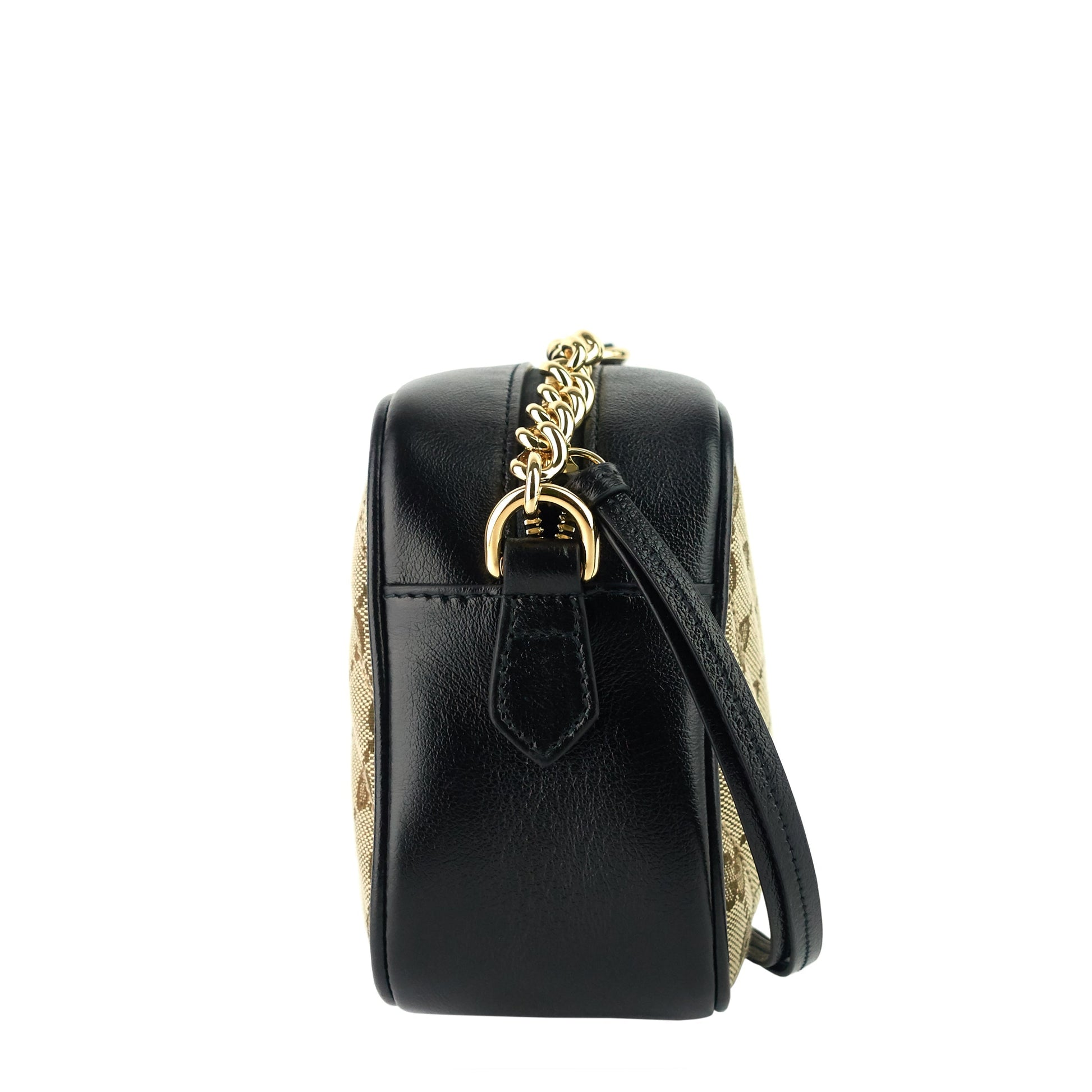 Gucci Marmont Chain Shoulder Bag Canvas Monogram Crossbody Bag
