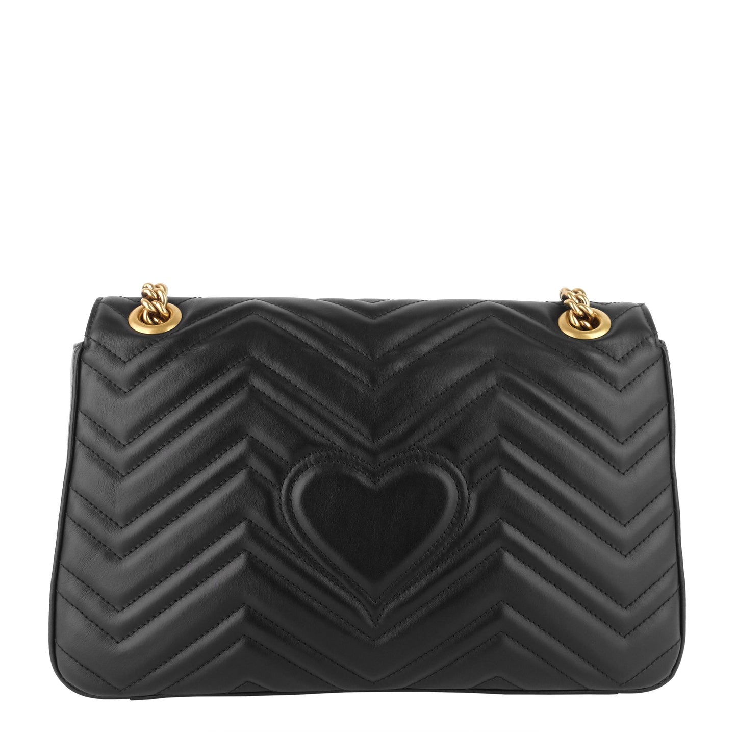 Gucci Marmont Insects Matelass Bag Leather Medium Crossbody Bag