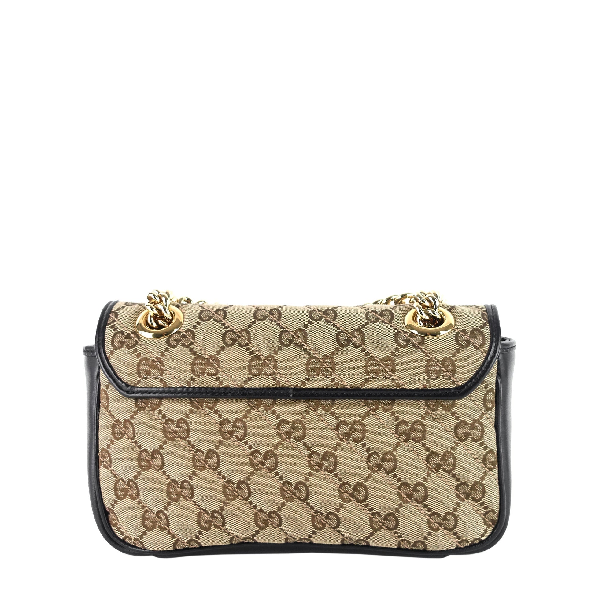 Gucci Marmont Matelass Shoulder Bag Canvas Monogram Crossbody Bag