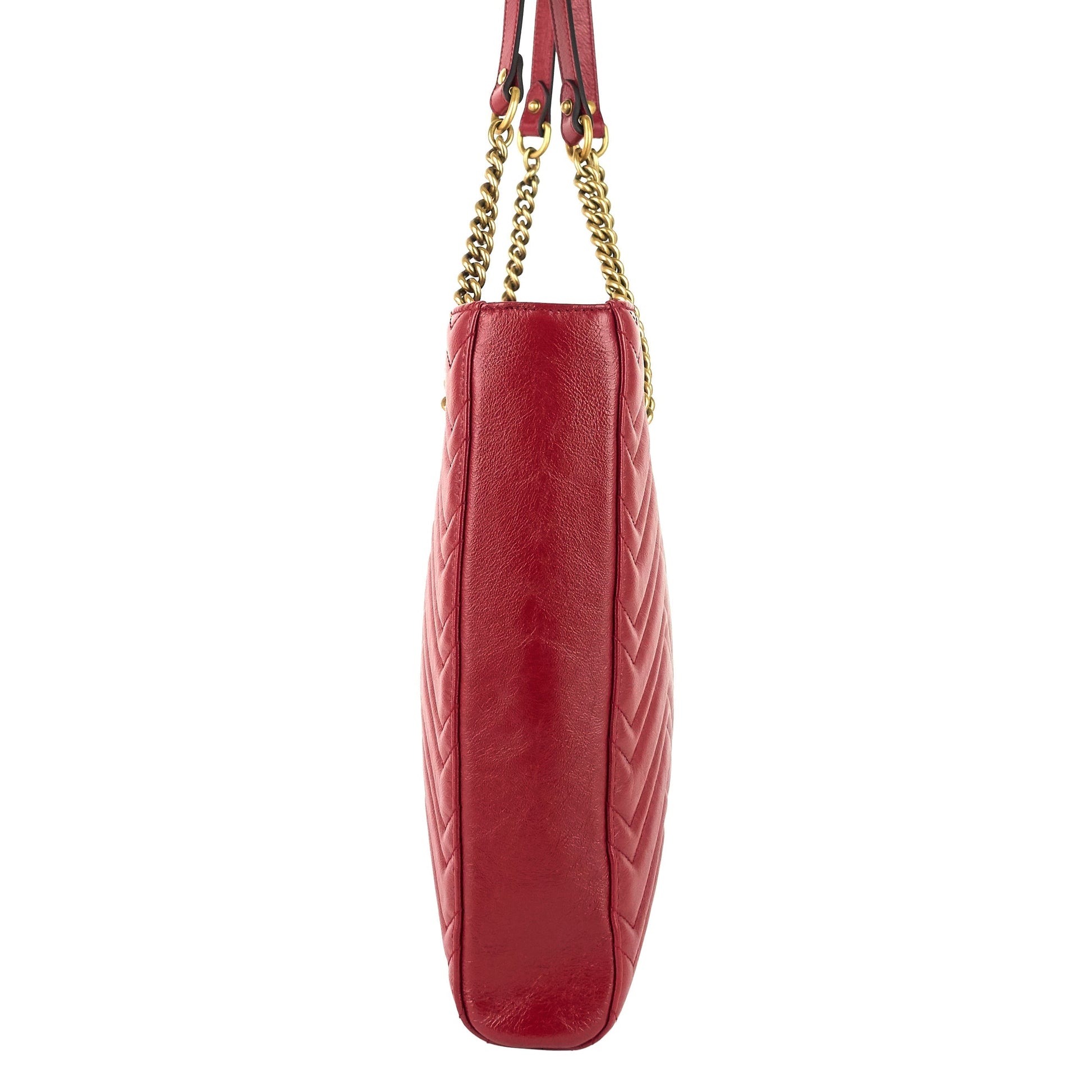 Gucci Marmont Matelass Tote Bag Leather Medium