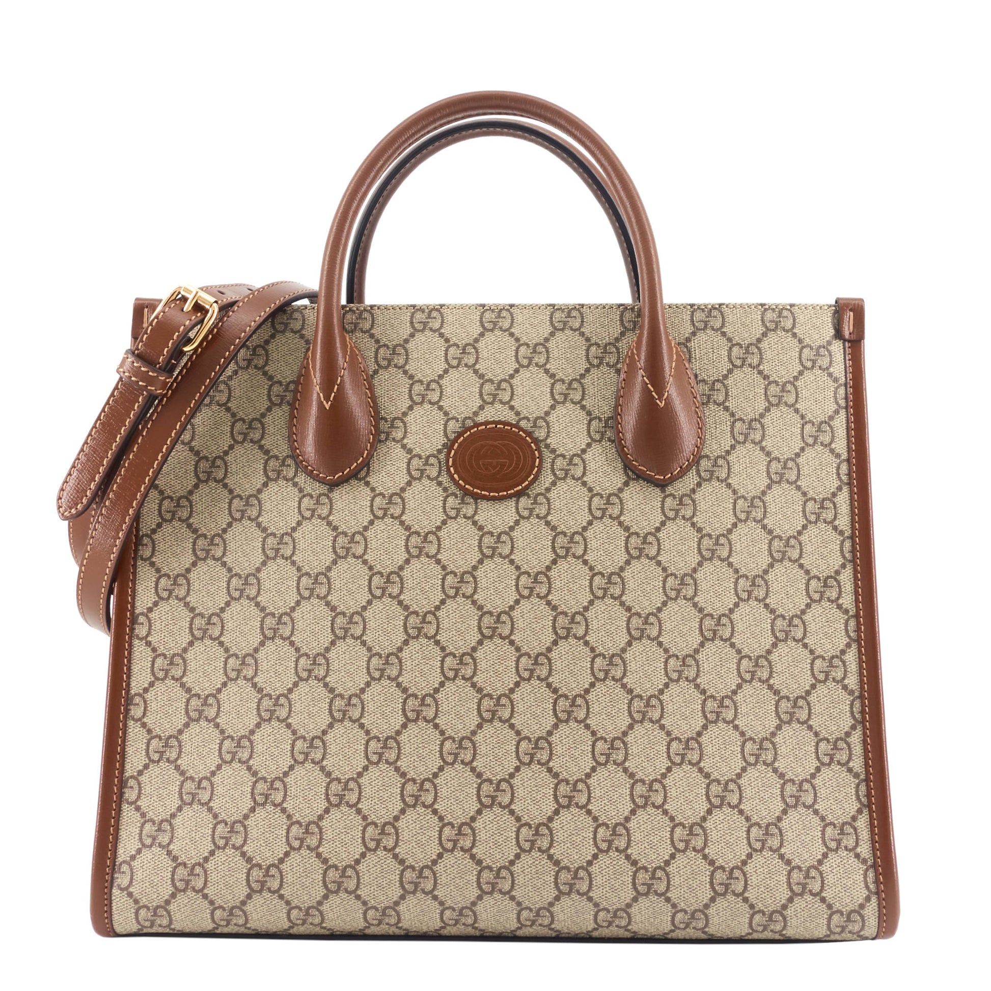 Gucci Supreme Tote Bag Canvas Monogram