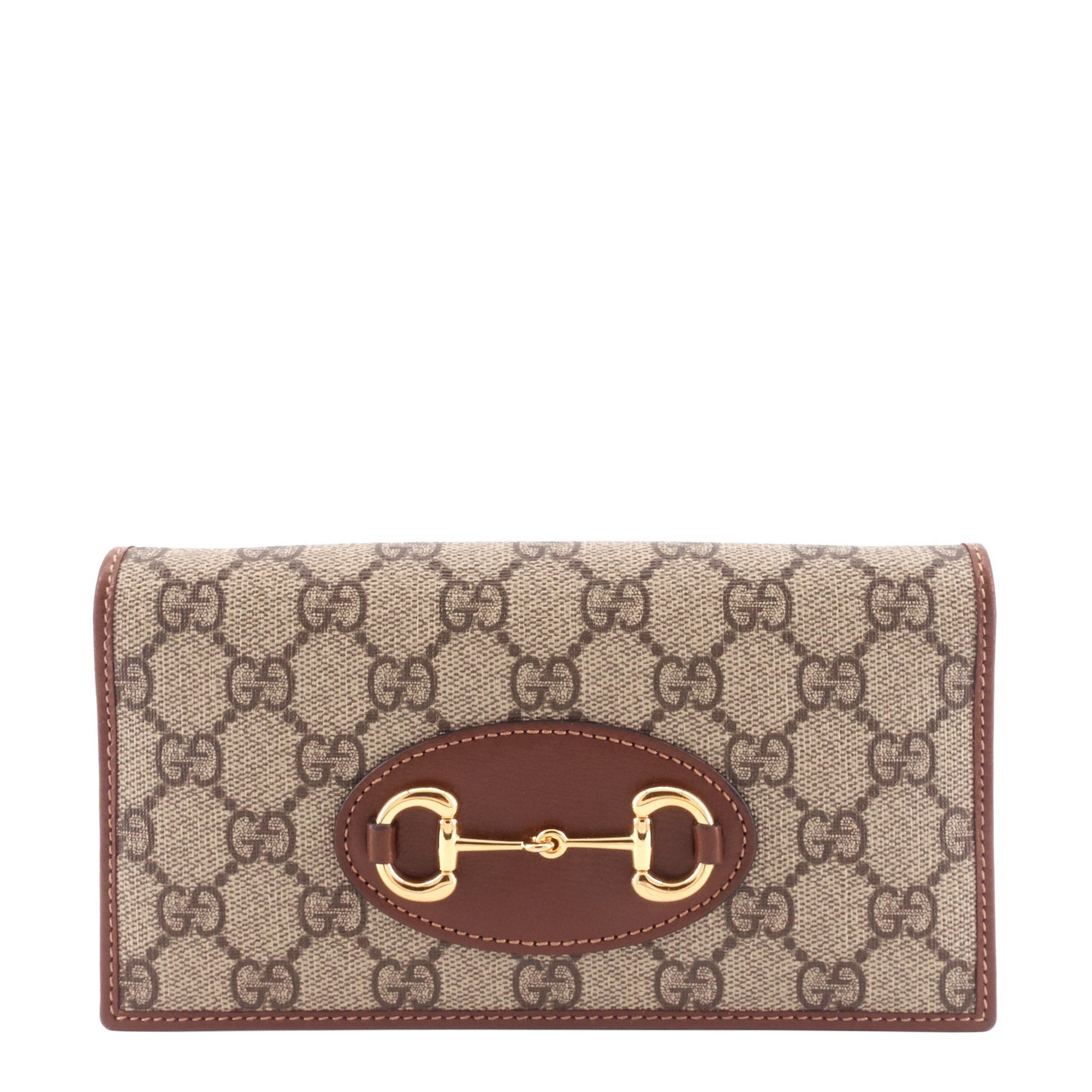 Gucci Horsebit Supreme Wallet On Bag Canvas Chain Shoulder Bag