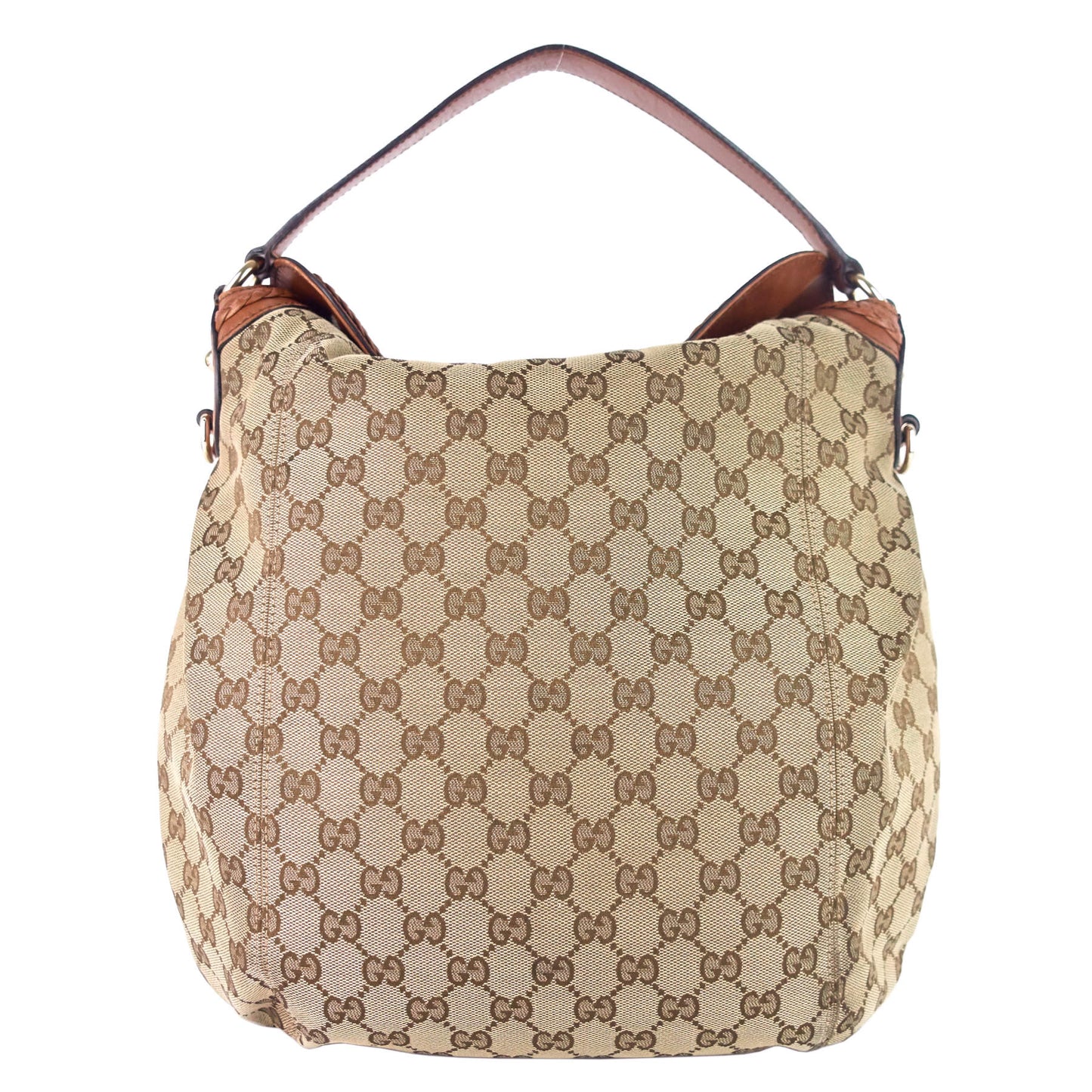 Gucci Brick Lane Hobo Bag Canvas Monogram Travel Bag