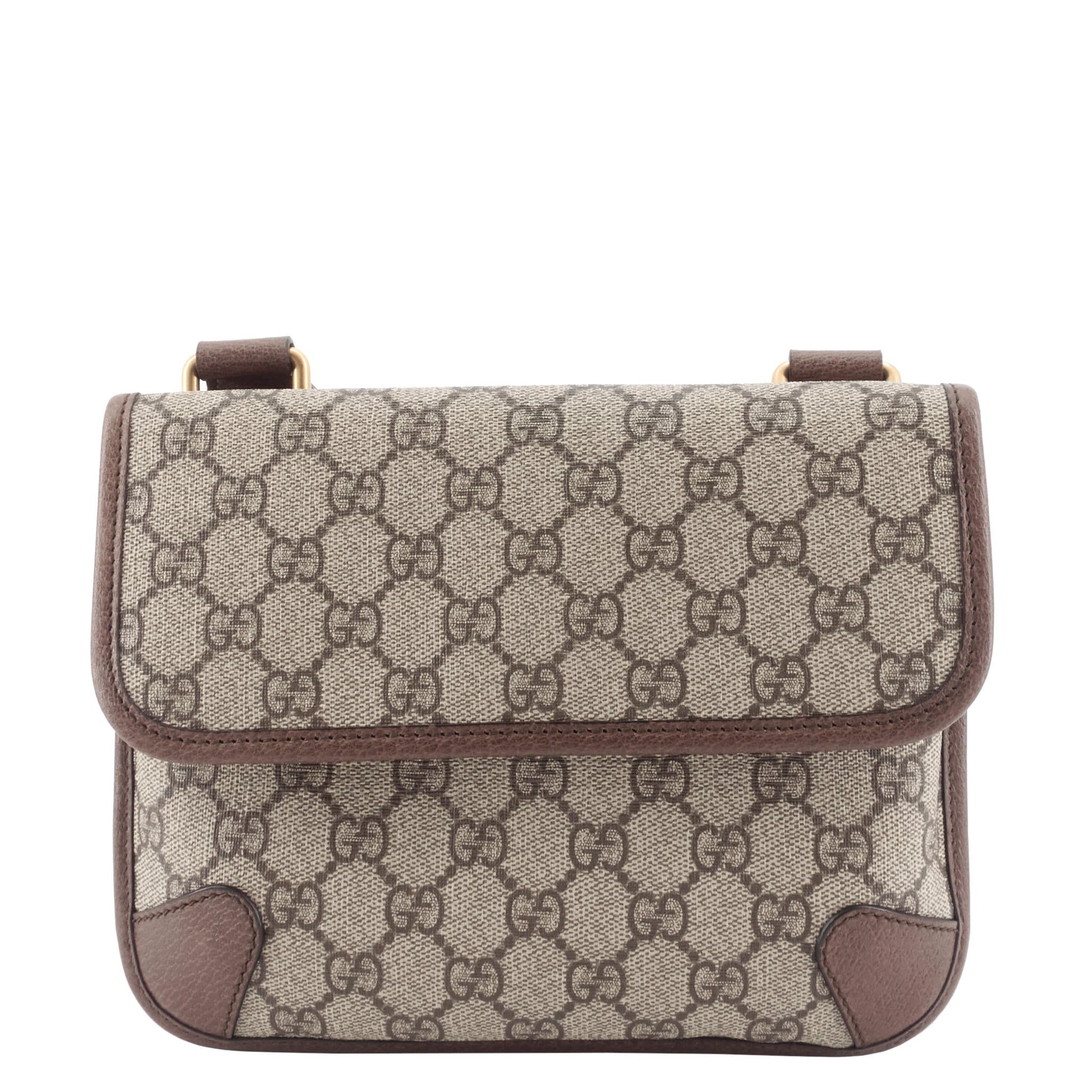 Gucci Neo Supreme Messenger Bag Canvas Small Crossbody Bag