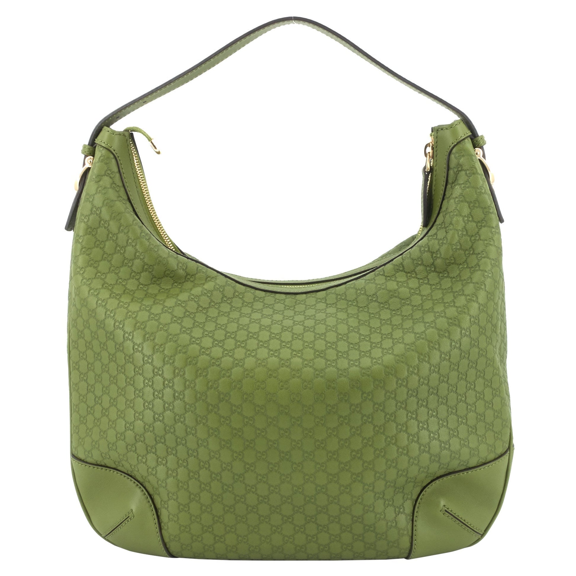 Gucci Nice Microssima Hobo Bag Leather Travel Bag