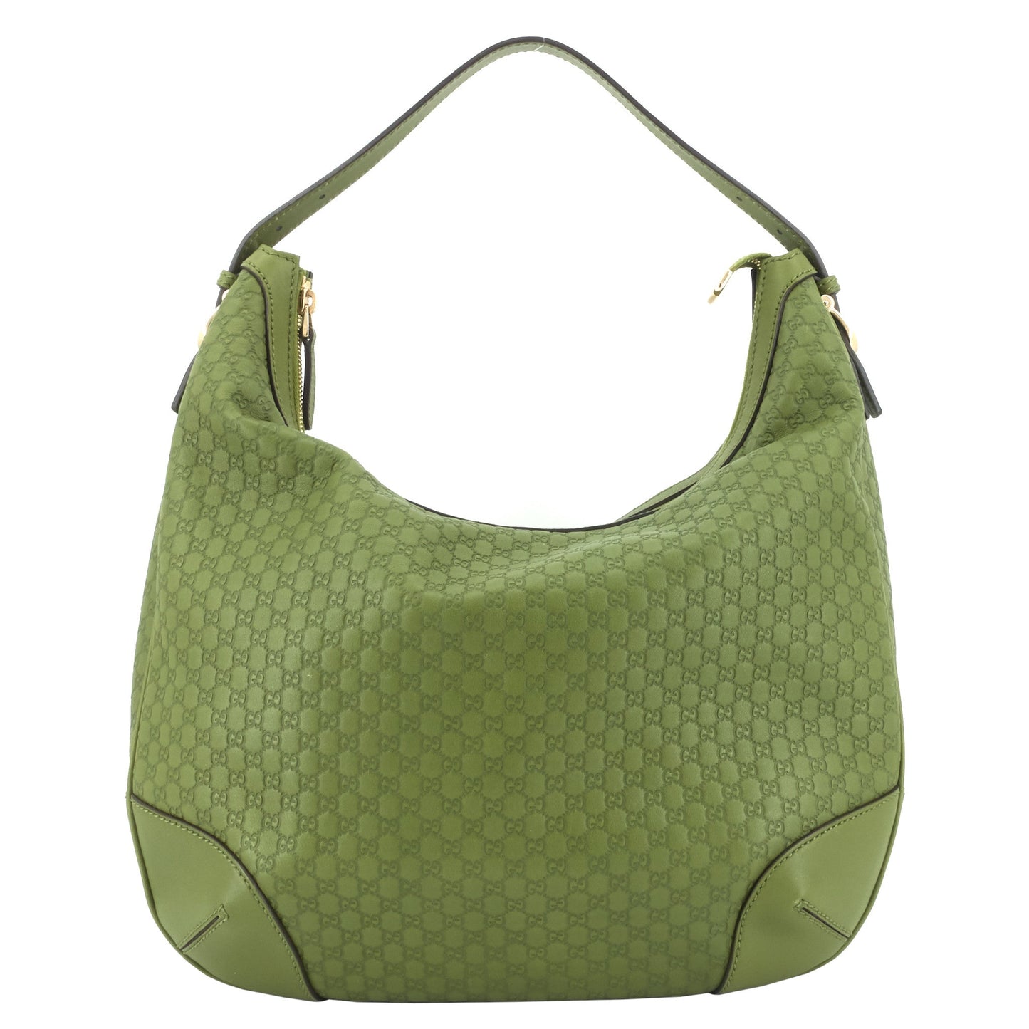 Gucci Nice Microssima Hobo Bag Leather Travel Bag