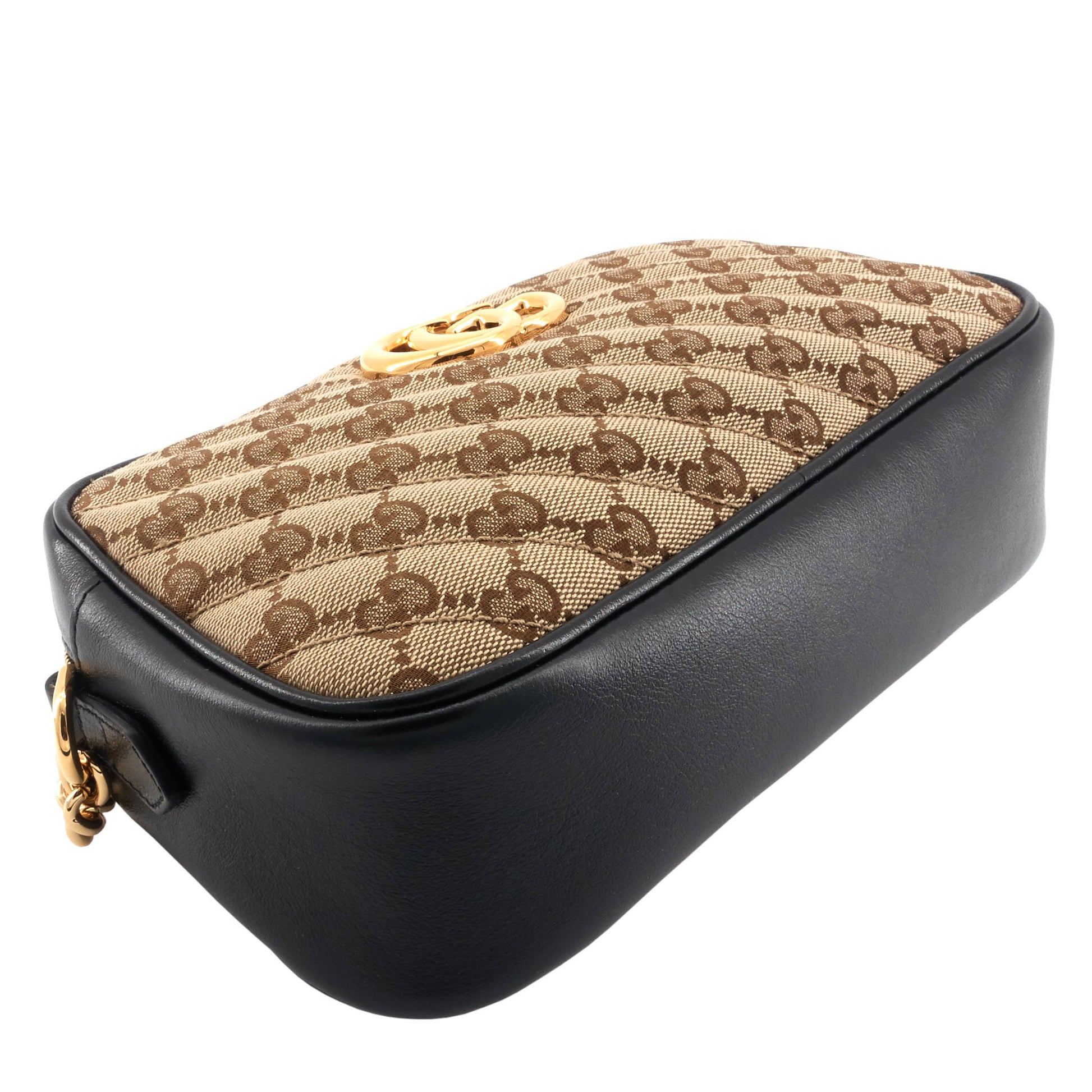Gucci Marmont Shoulder Bag Canvas Small Crossbody Bag