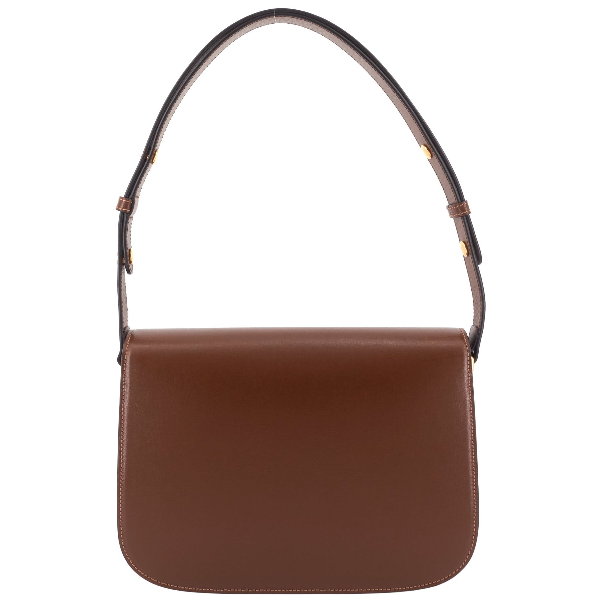 Gucci Horsebit Shoulder Bag Leather