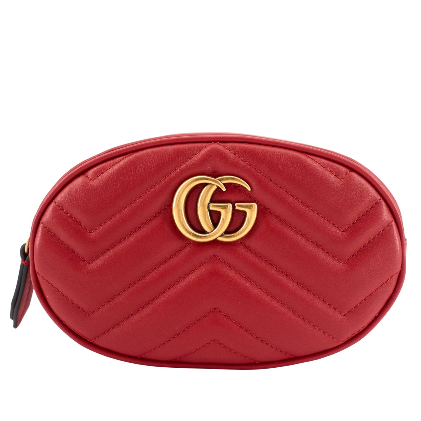 Gucci Marmont Calfskin Belt Bag Leather Accessory
