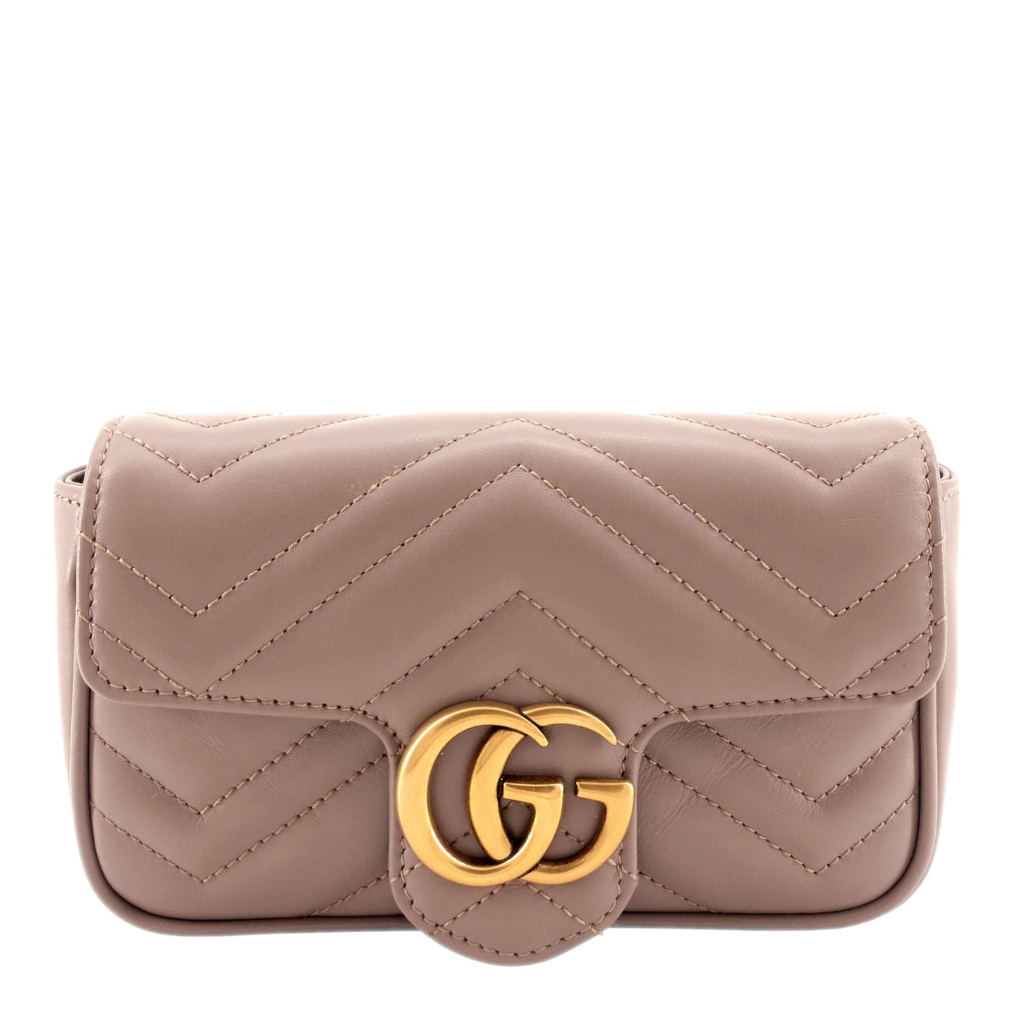 Gucci Marmont Super Calfskin Bag Leather Mini Crossbody Bag