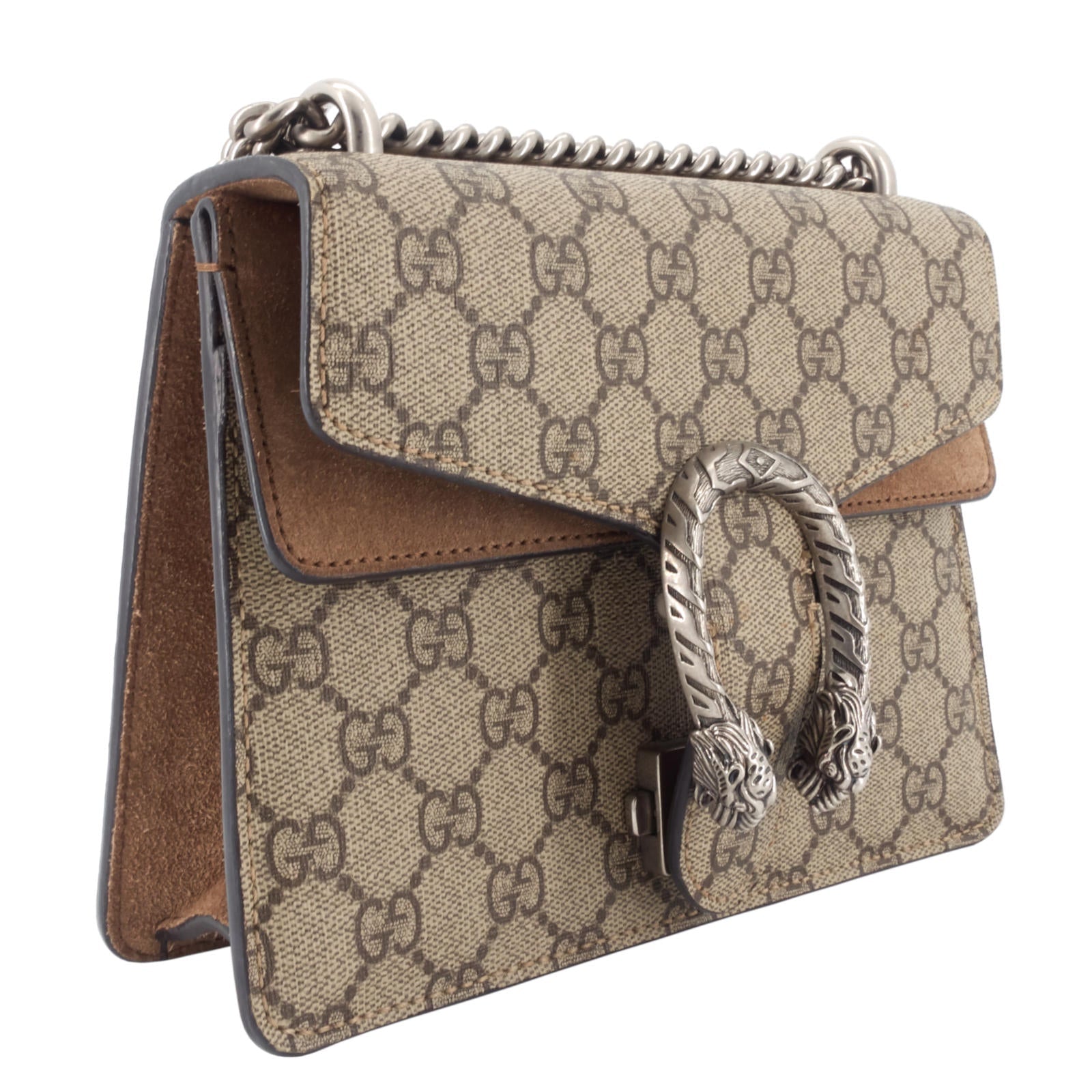 Gucci Dionysus Supreme Bag Canvas Small Crossbody Bag