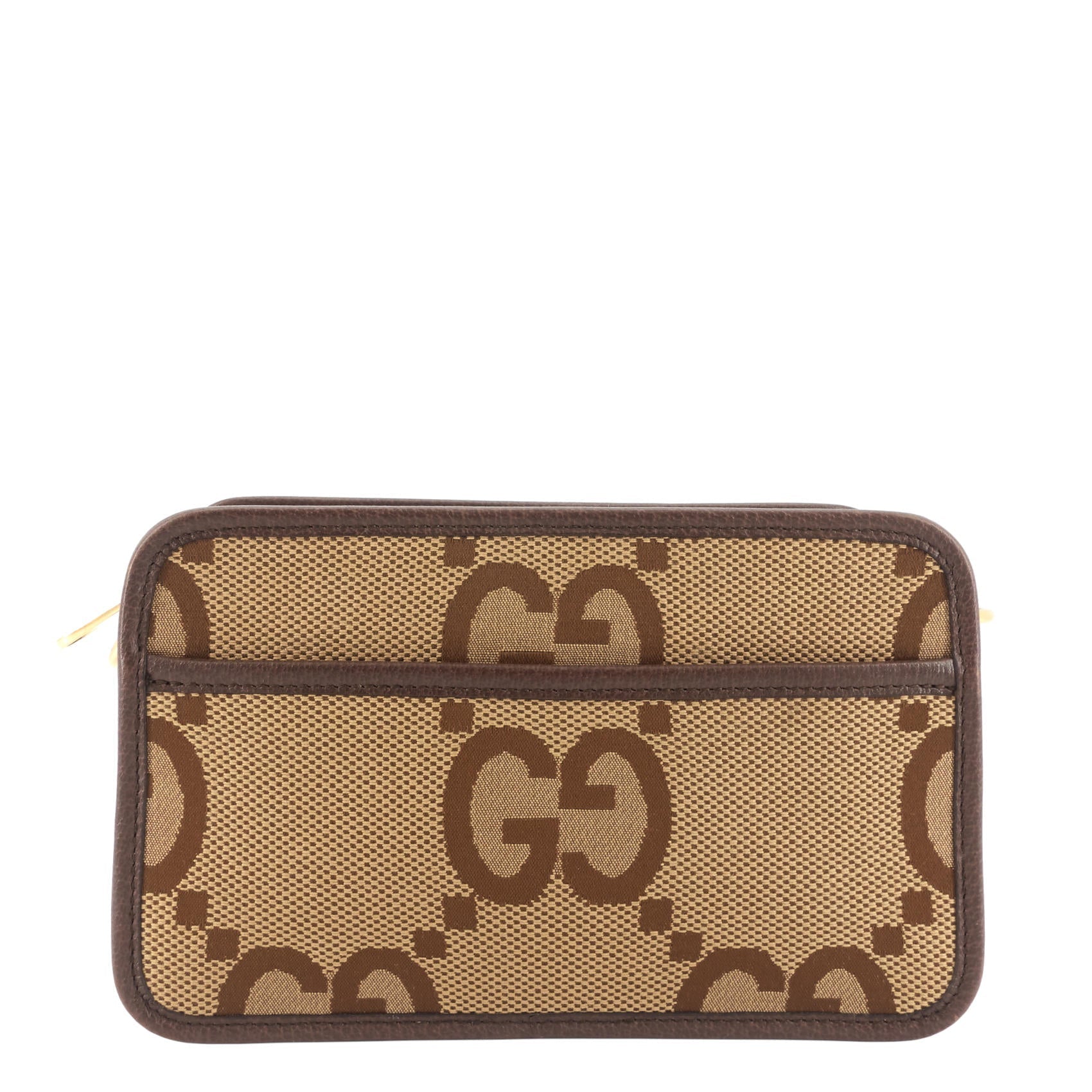 Gucci Maxi Camera Bag Canvas Mini Crossbody Bag