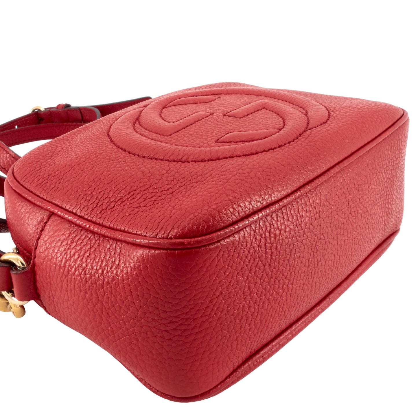 Gucci Soho Disco Calfskin Crossbody Bag Leather