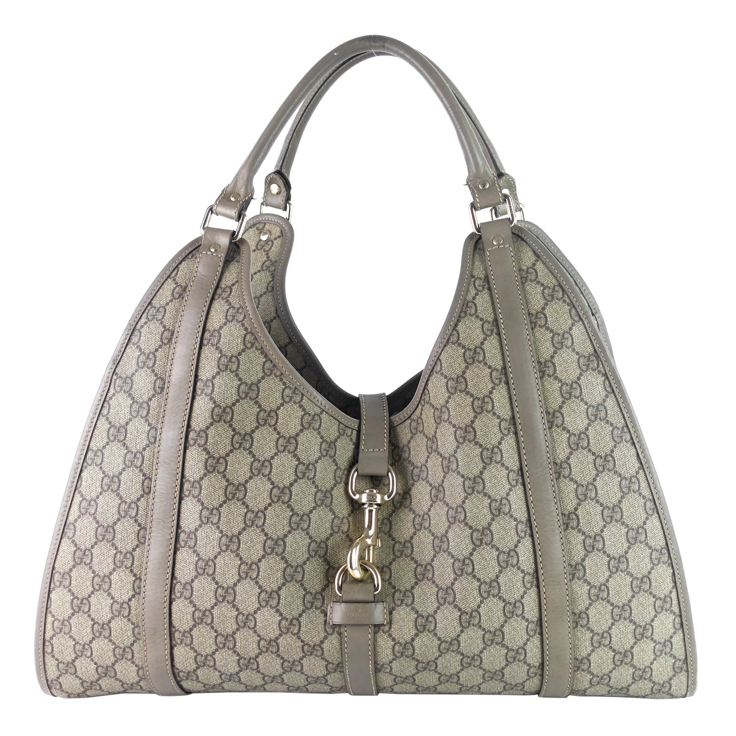 Gucci Joy Supreme Shoulder Bag Canvas Large