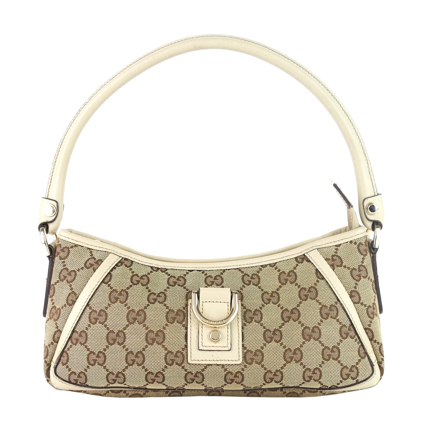 Gucci Abbey Ring Pochette Bag Canvas Monogram Jewelry