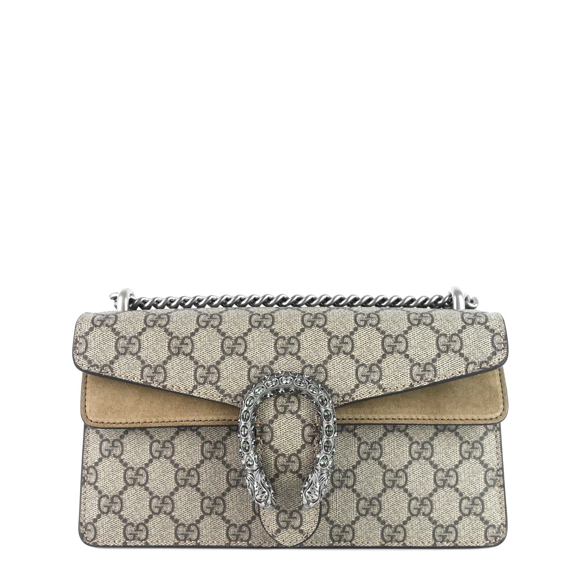 Gucci Dionysus Supreme Shoulder Bag Canvas Monogram