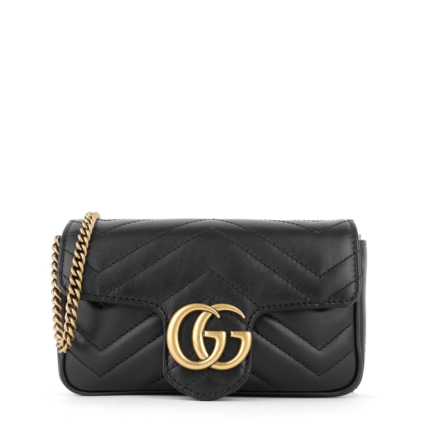 Gucci Marmont Super Matelass Bag Leather Mini Crossbody Bag