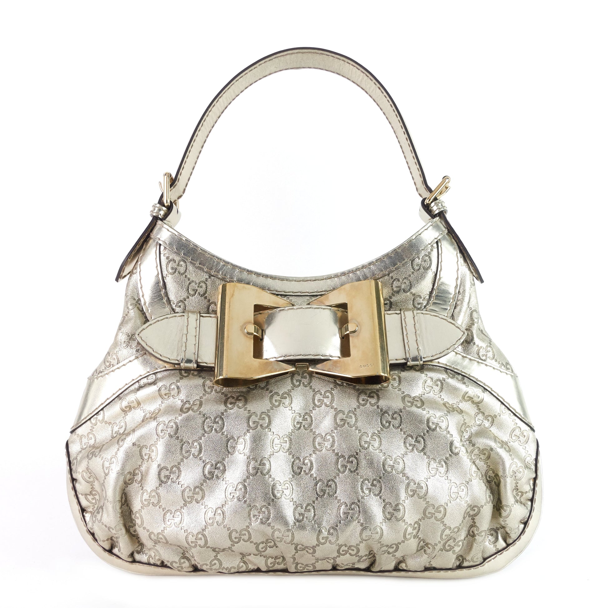 Gucci Queen ssima Hobo Bag Leather Travel Bag
