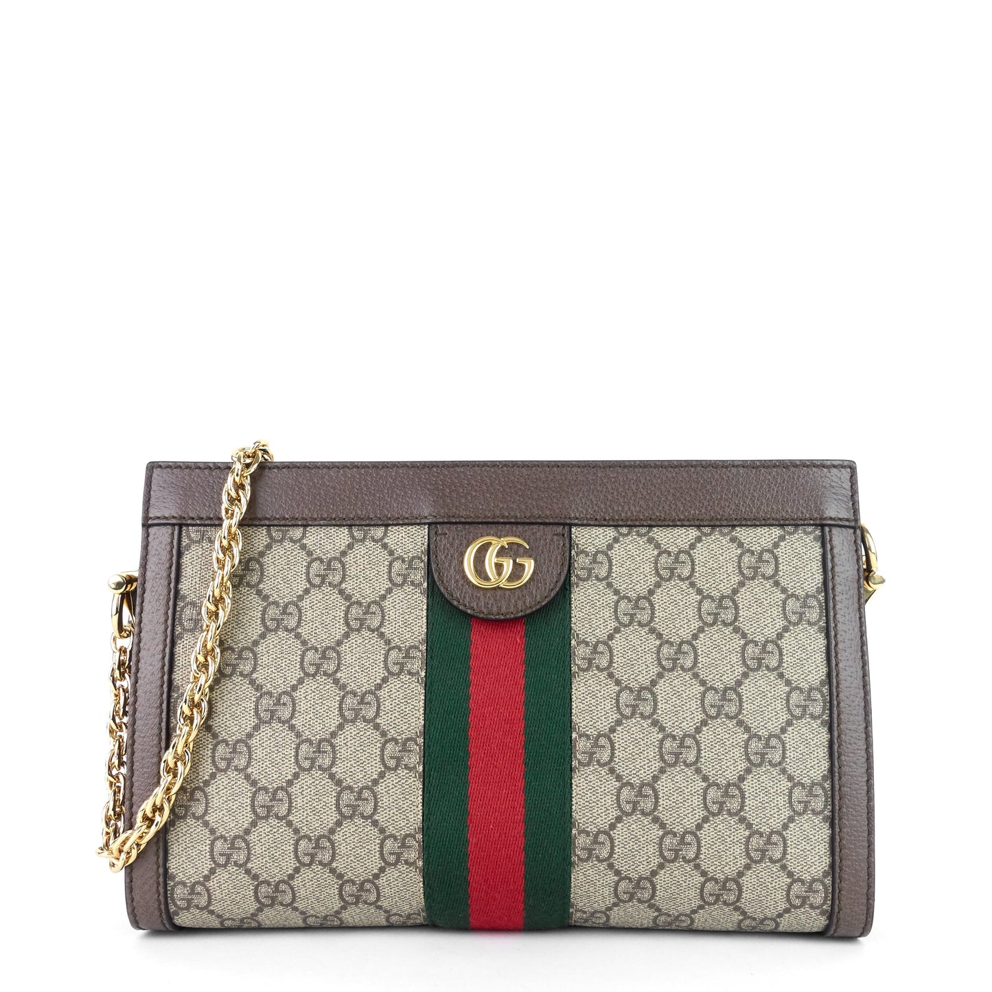 Gucci Ophidia Supreme Bag Canvas Small Clutch Bag