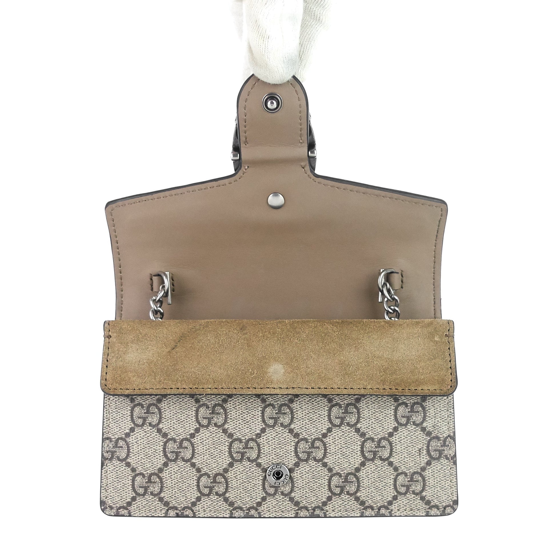 Gucci Dionysus Super Supreme Bag Canvas Mini Crossbody Bag Gucci Oc2666
