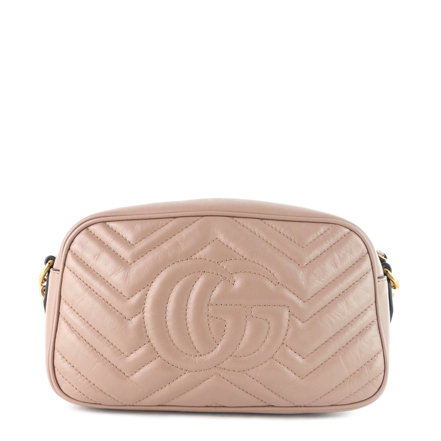 Gucci Marmont Matelass Calfskin Camera Bag Small Crossbody Bag