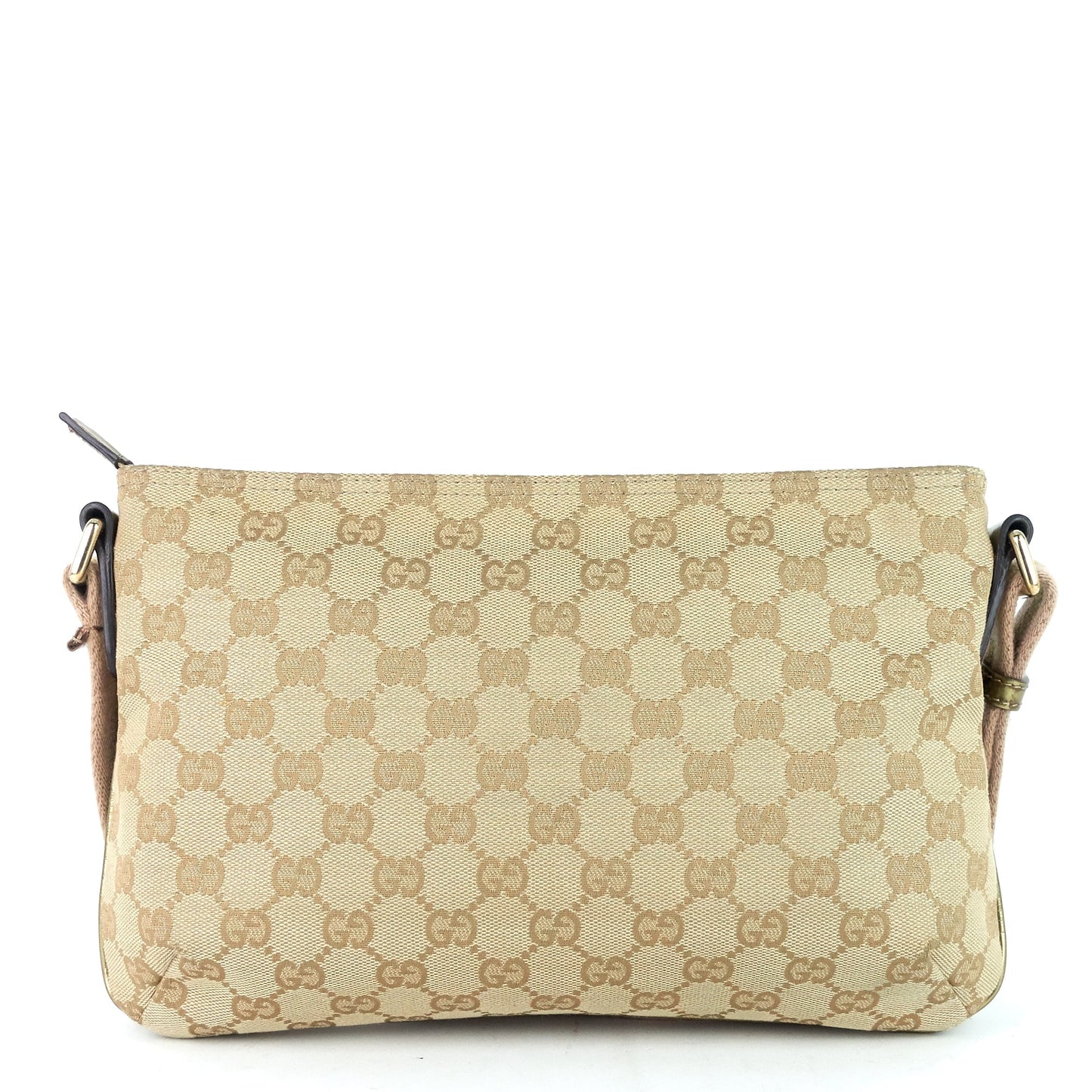 Gucci Web Crossbody Bag Canvas