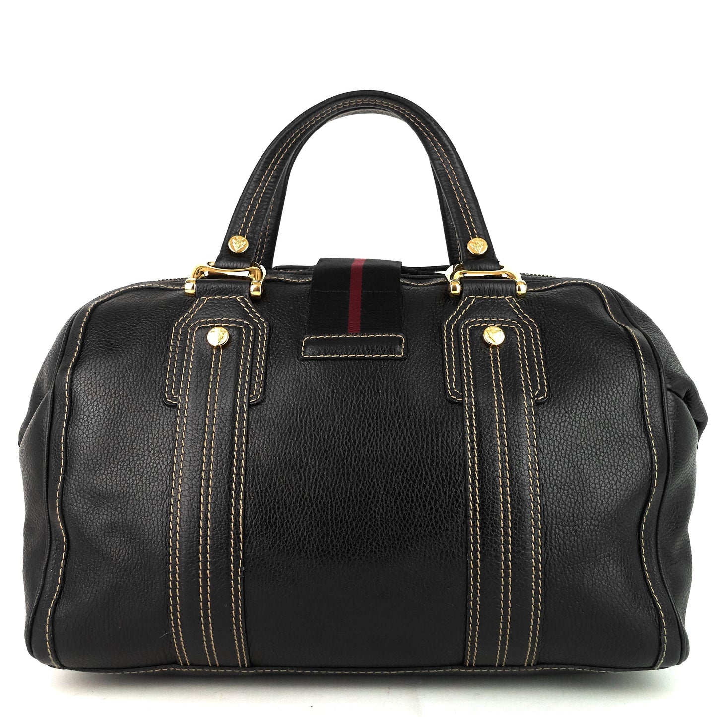 Gucci Aviatrix Boston Bag Leather Large Travel Bag
