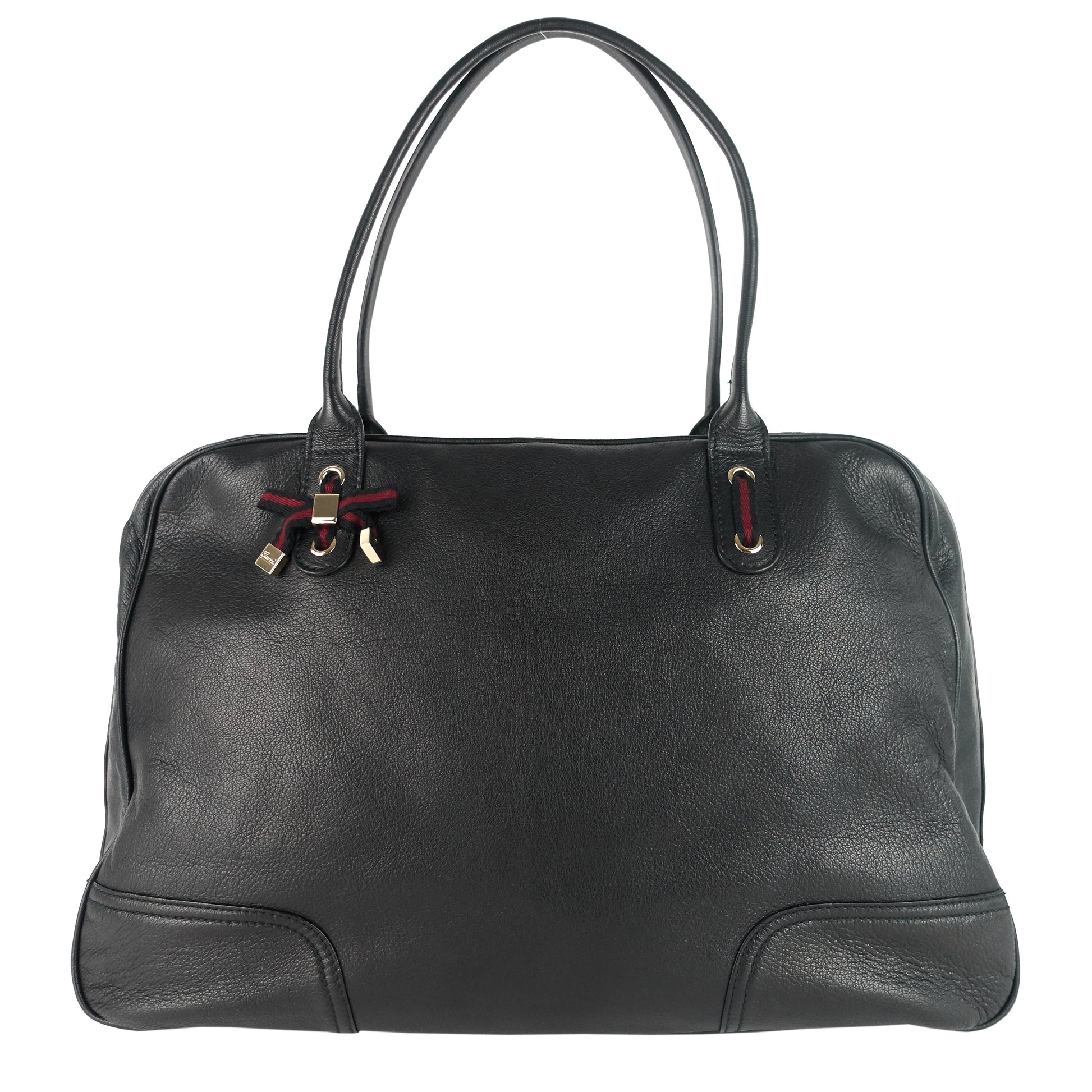 Gucci Princy Boston Bag Leather Large Travel Bag