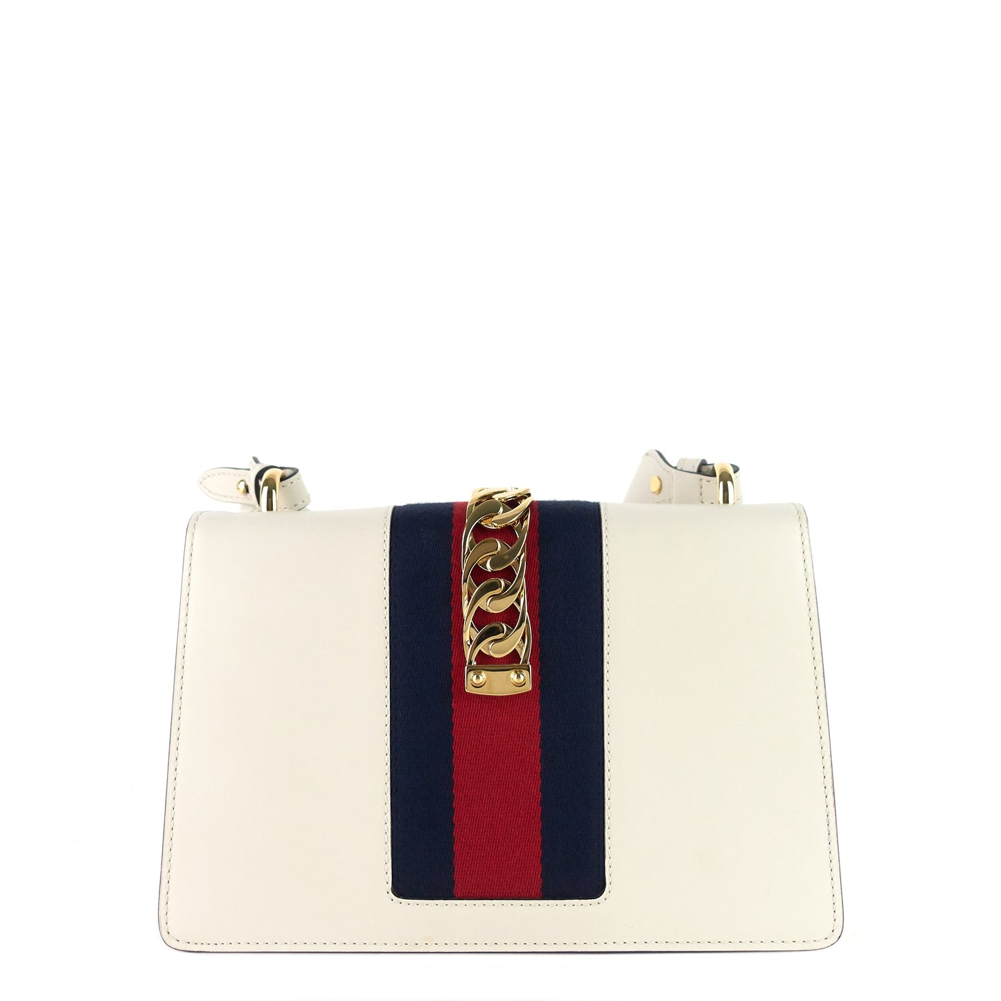 Gucci Sylvie Calfskin Bag Leather Small Shoulder Bag