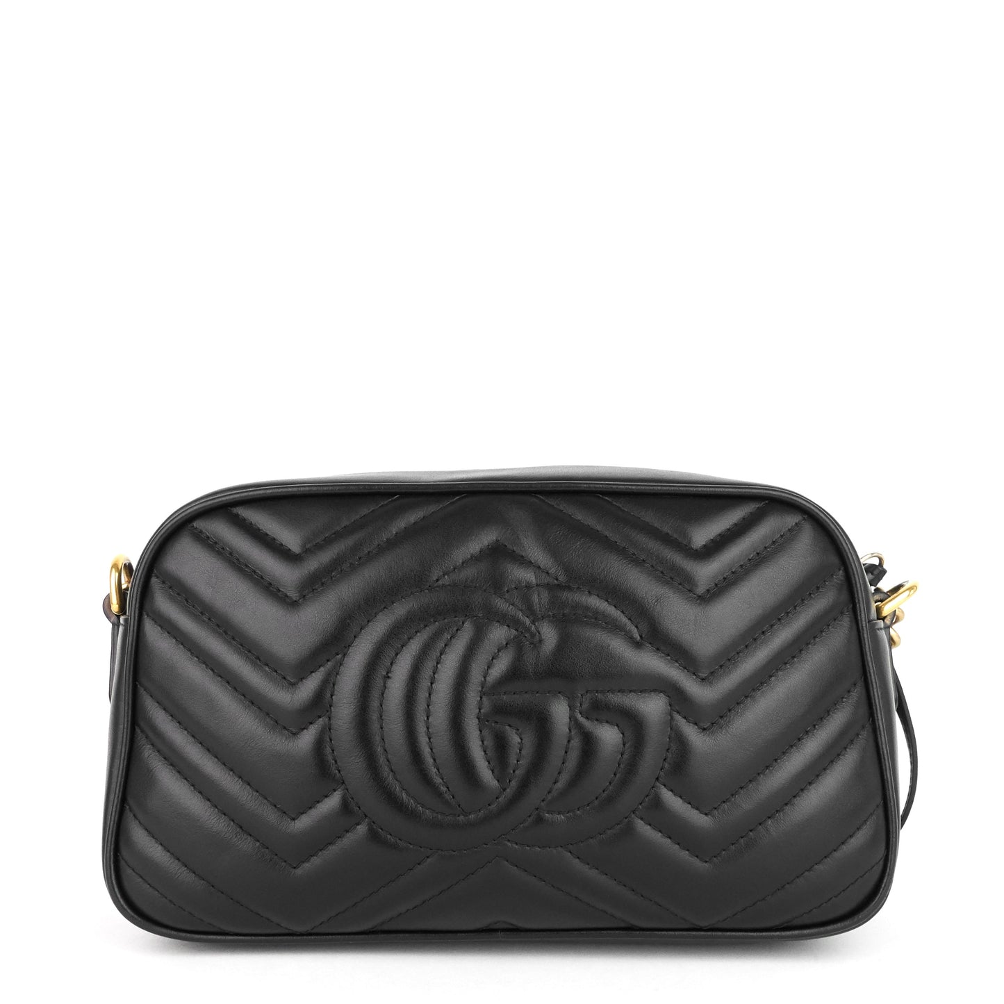 Gucci Marmont Calfskin Shoulder Bag Small Crossbody Bag