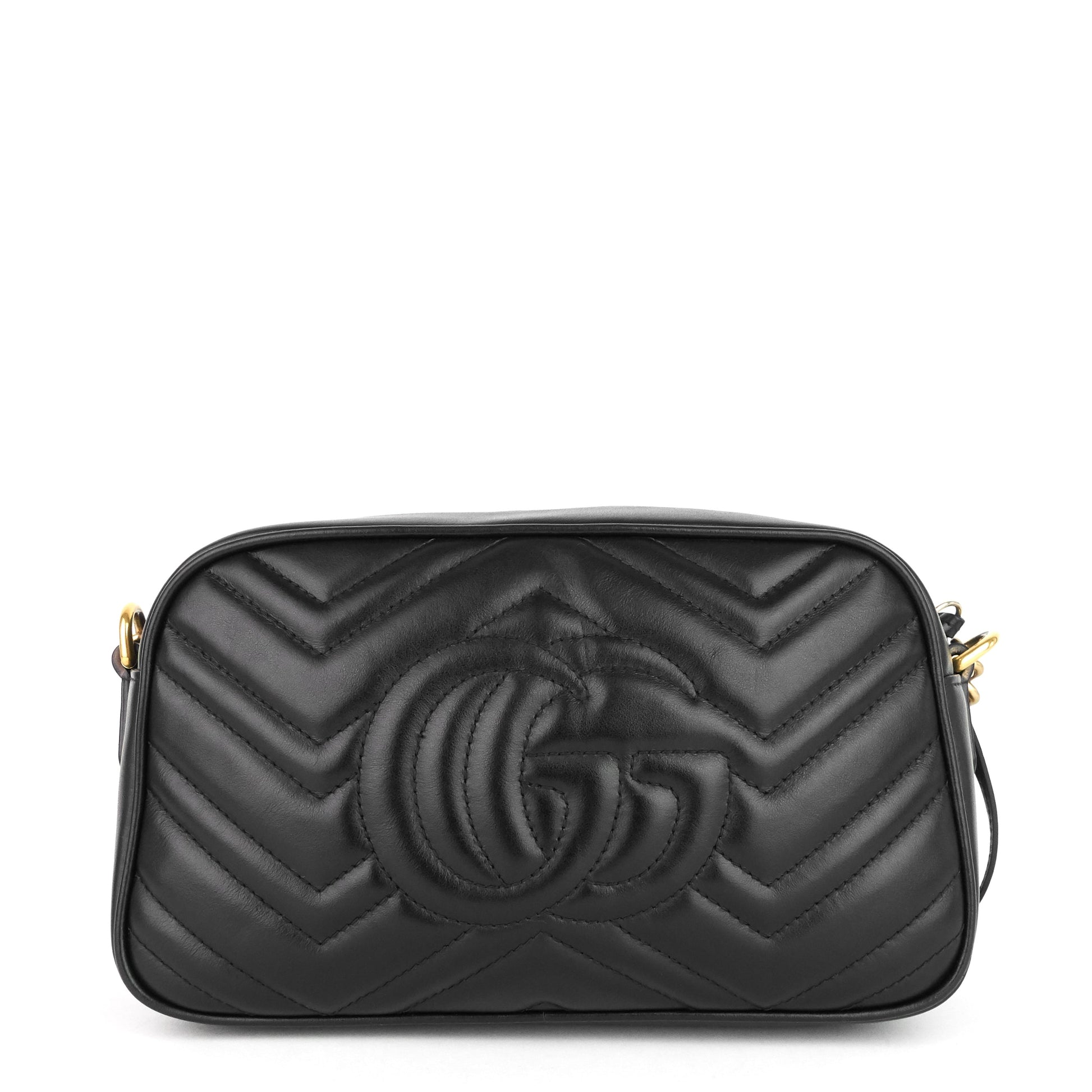 Gucci Marmont Calfskin Shoulder Bag Small Crossbody Bag