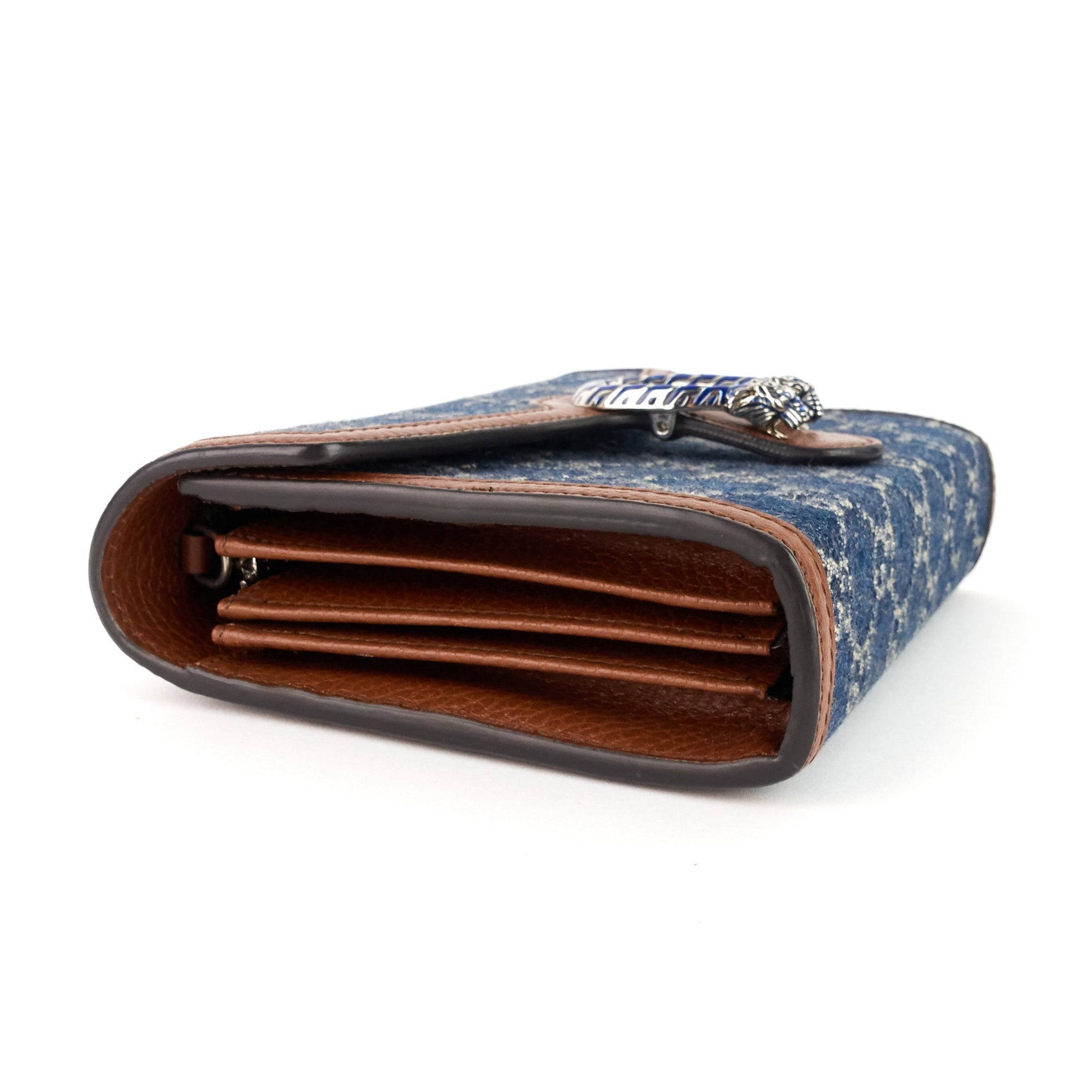 Gucci Dionysus Bag Denim Mini Crossbody Bag