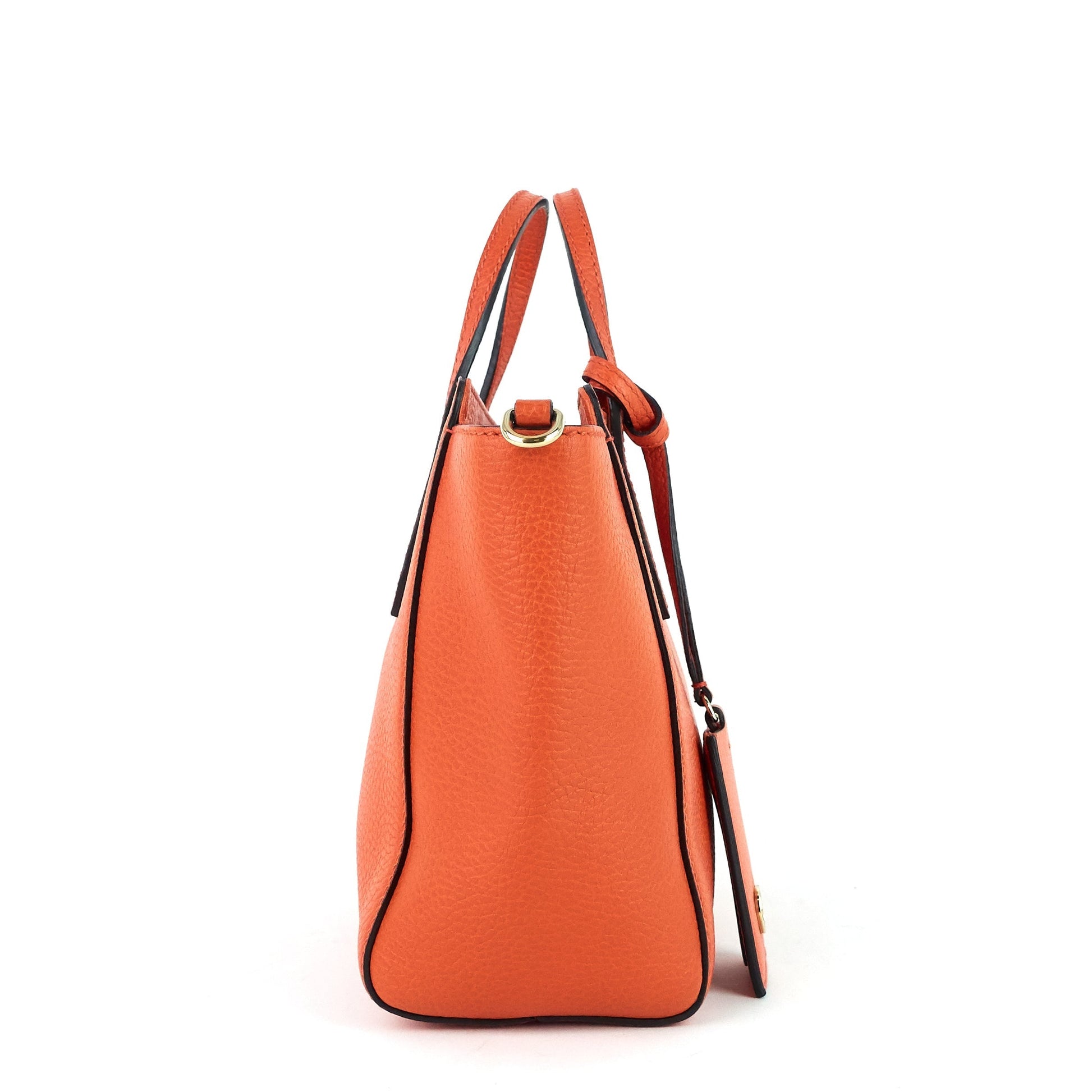 Gucci Swing Textured Calfskin Tote Bag Small