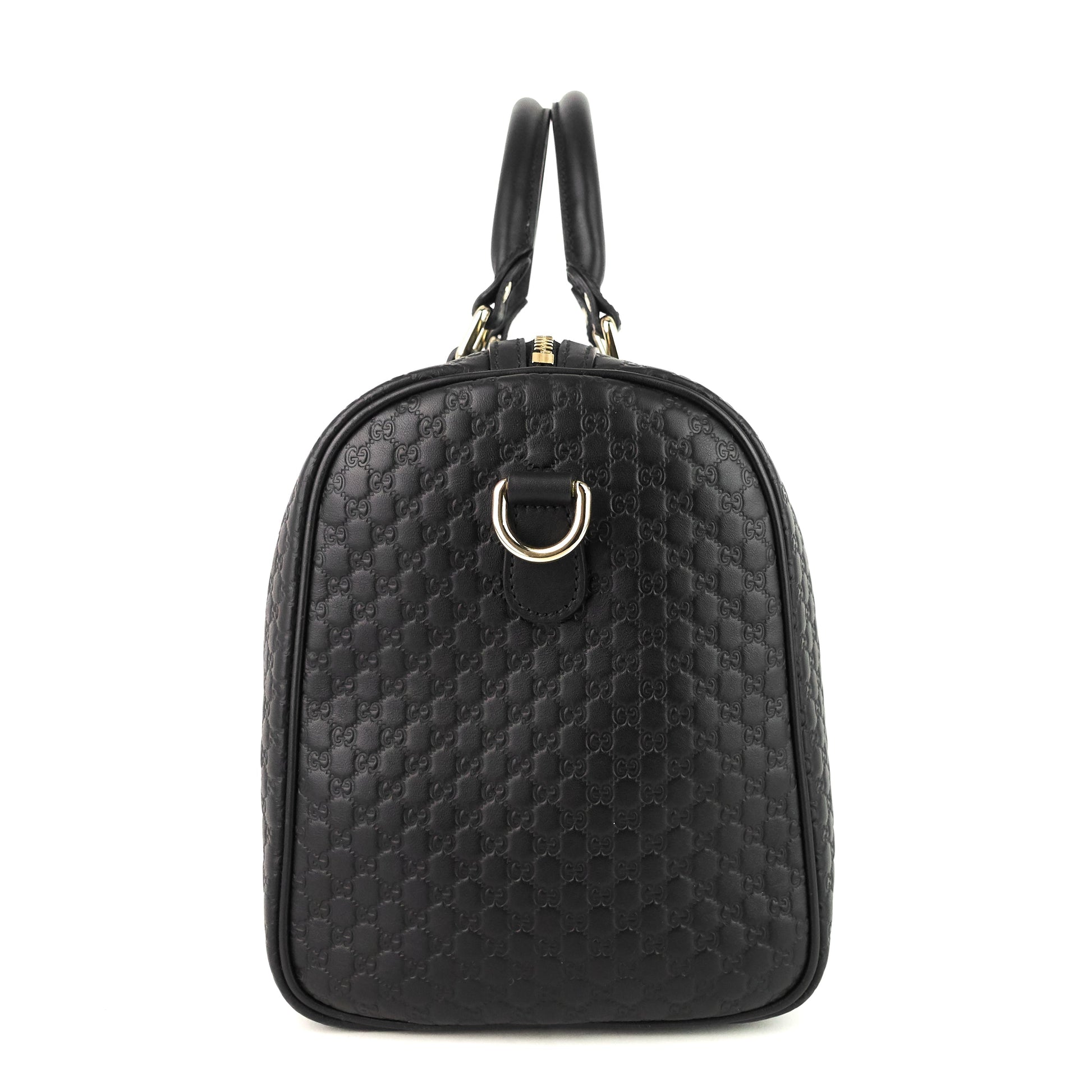 Gucci Joy Boston Microssima Bag Leather Medium Travel Bag
