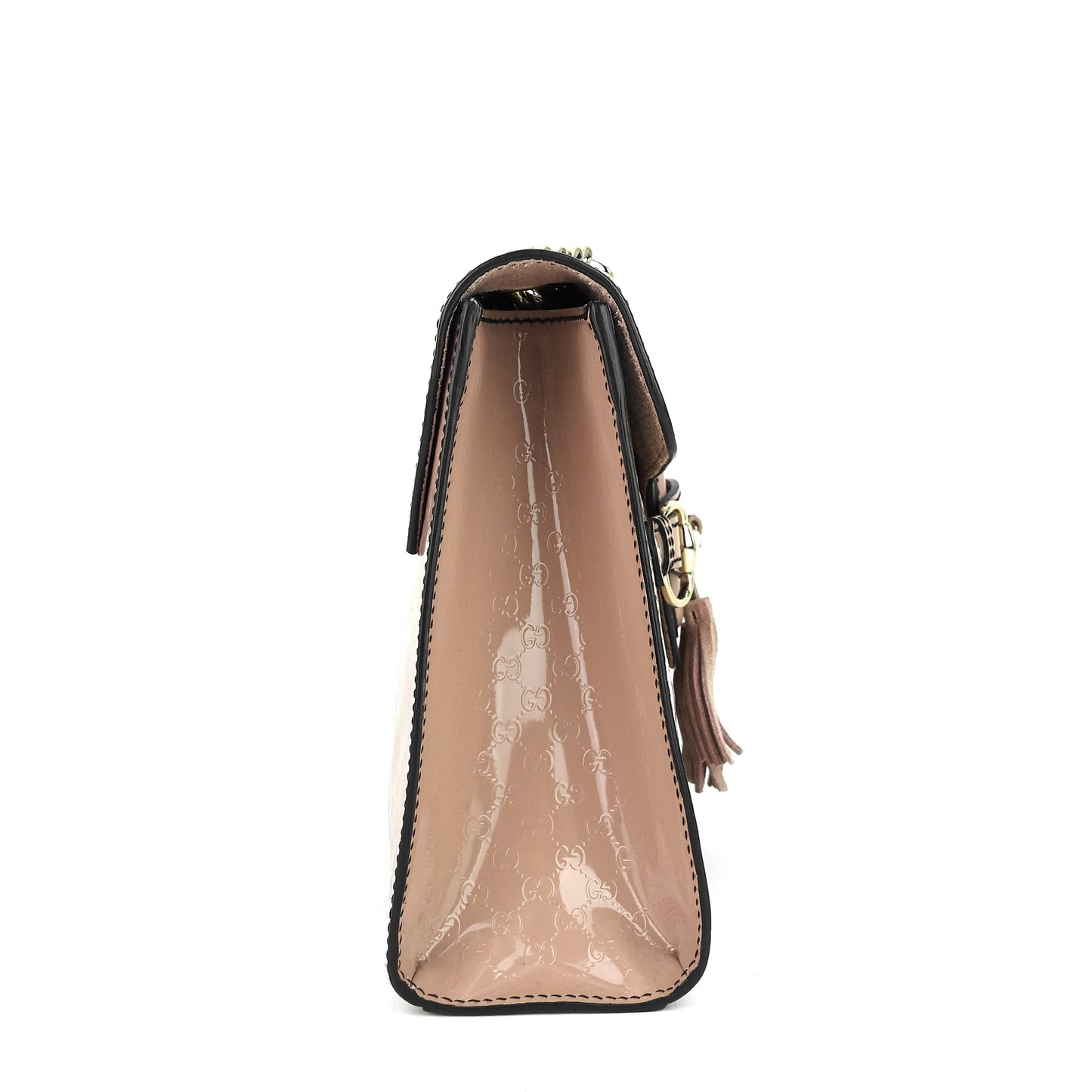 Gucci Emily Micro ssima Patent Bag Leather Shoulder Bag