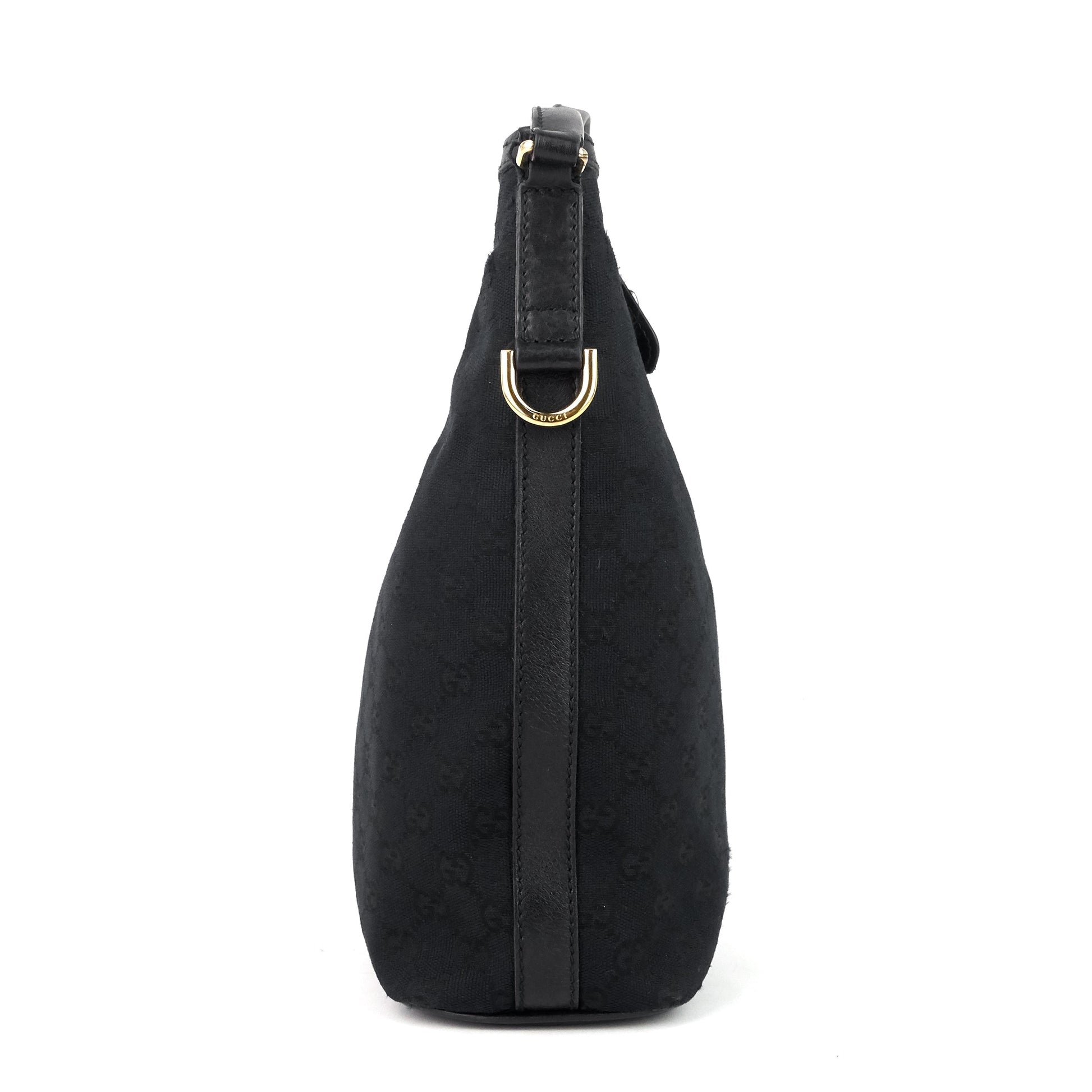 Gucci New Britt Hobo Bag Canvas Medium Travel Bag