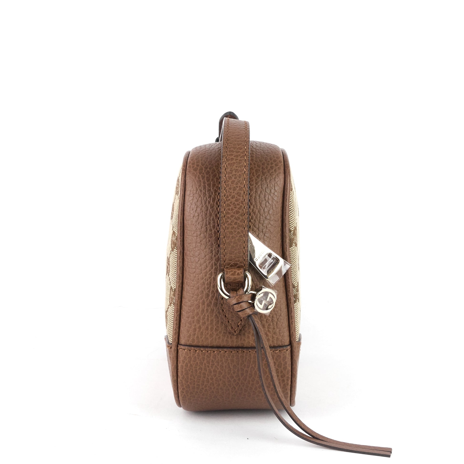 Gucci Bree Messenger Bag Canvas Mini Crossbody Bag