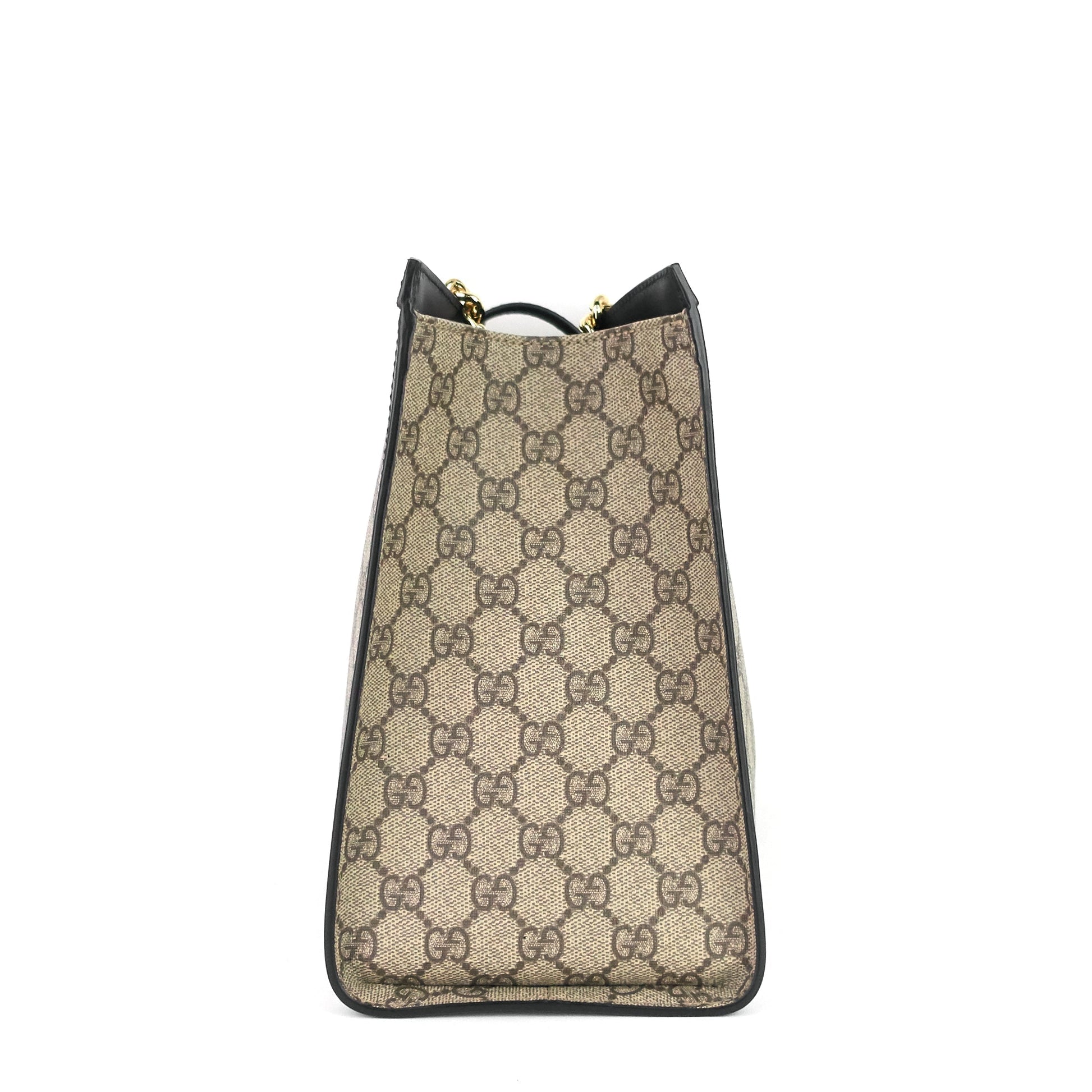 Gucci Padlock Supreme Bag Canvas Medium Shoulder Bag
